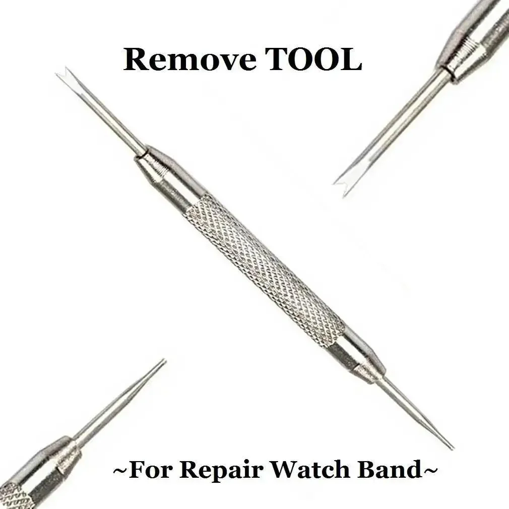 8 Pc Spring Bar Watch Pins Set With 1.5mm Diameter For 18/20/22/24mm Lug Widths Plus No Fuss Watch Band Removal Tool Built From Durable 316L Stainless Steel For Long Lasting Fit - Image 3