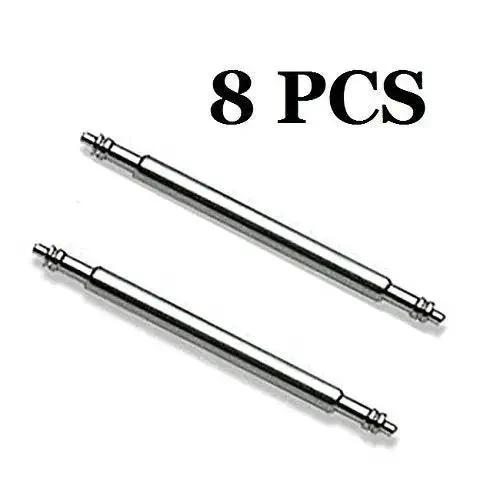 8 Pc Spring Bar Watch Pins Set With 1.5mm Diameter For 18/20/22/24mm Lug Widths Plus No Fuss Watch Band Removal Tool Built From Durable 316L Stainless Steel For Long Lasting Fit - Image 4