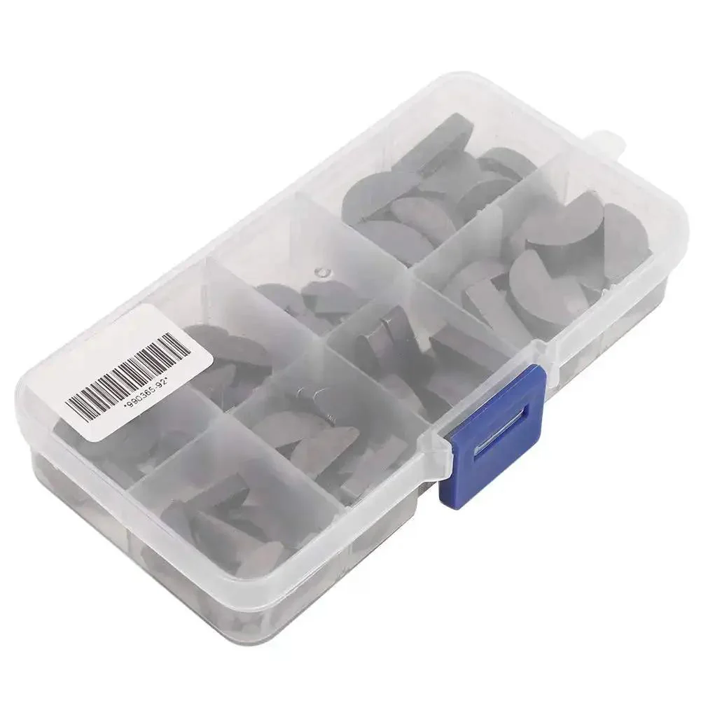 80 Pcs Woodruff Key Kit Stainless Steel Semicircular Keys Set With Storage Box, Assorted Sizes For Grab-And-Go Access And Precise Fits In Machinery, Automotive, Equipment And DIY Projects - Image 7