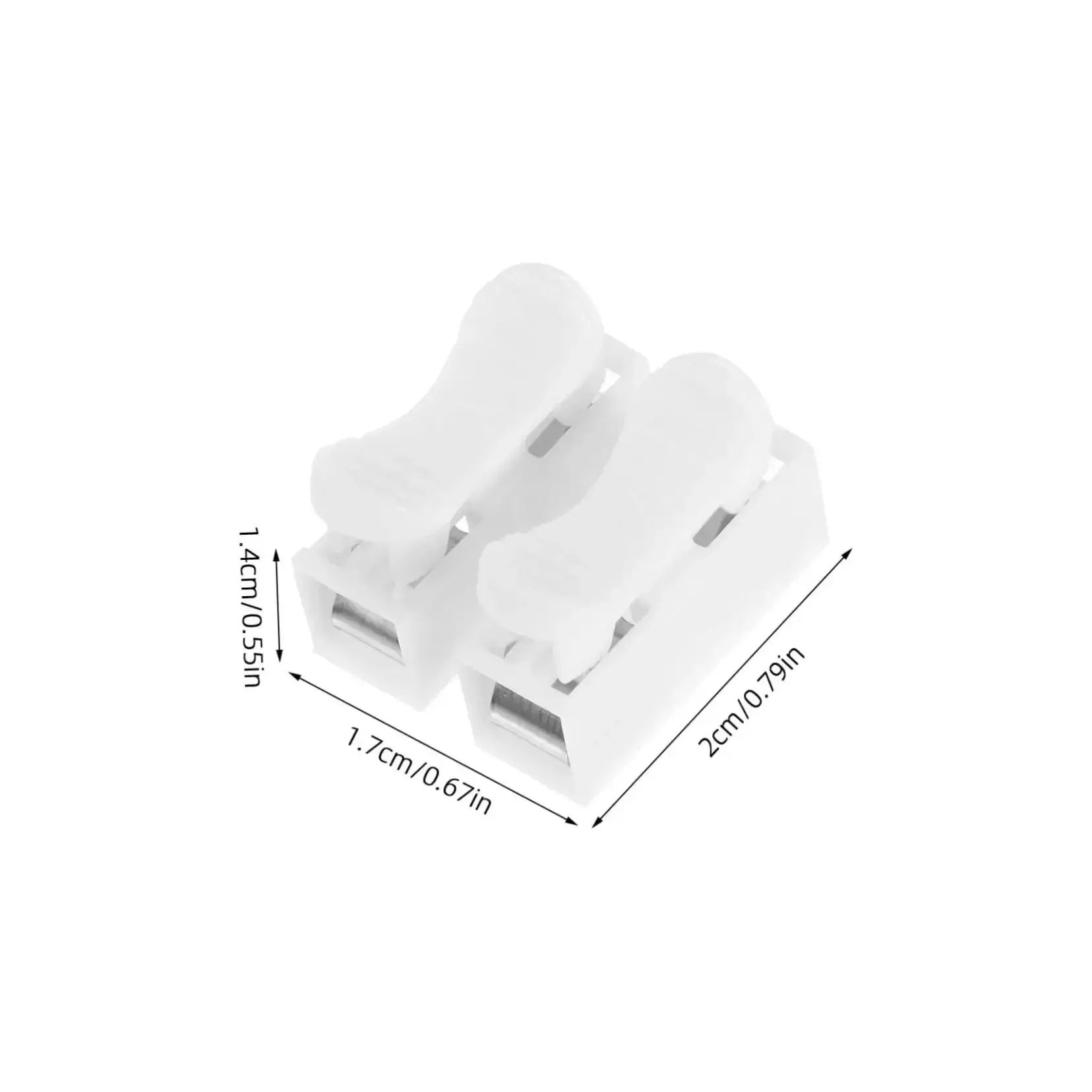 80Pcs Spring Clamp Terminal Connectors For LED Lighting Quick Connection Barrier Blocks Electrical Wiring Terminal Blocks For Offices Homes And Commercial Spaces No Fuss Easy Install And Secure Fast Wiring - Image 9