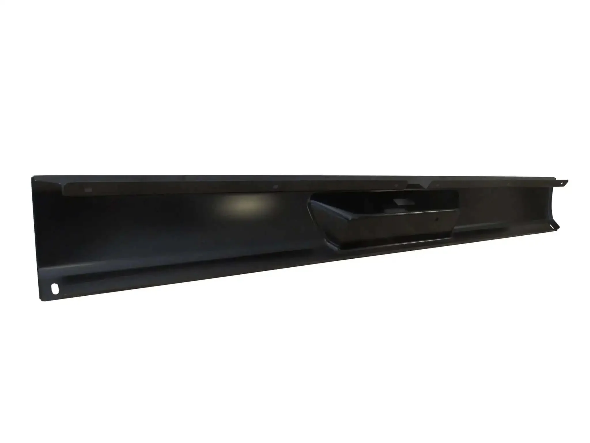 86.5 To 97 Nissan Hardbody D21 Steel Roll Pan With License Plate Box And LED Light 18 Gauge Weld On Installation May Require Trimming For A Clean Fit Fits 1987.5 To 1997 D21 Hardbody Pickup - Image 2