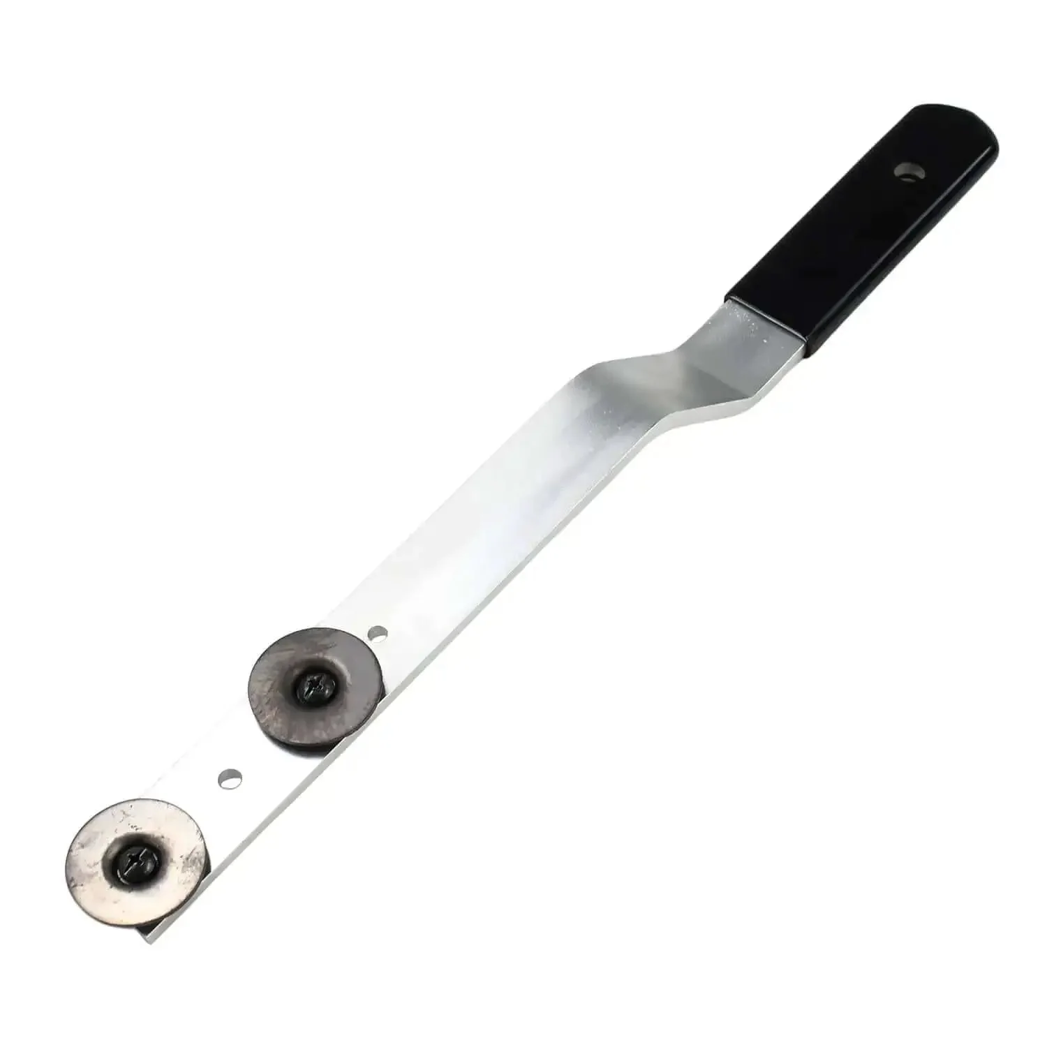 89565 Duct Stretcher Tool With Offset Body For Sheet Metal Work 16 Metal Sheet Tool Pro Grade Ducting Gear For Sheet Metal Workers And HVAC Installers Locking With Offset Handle And Securely Sliding Washers One Handed Operation