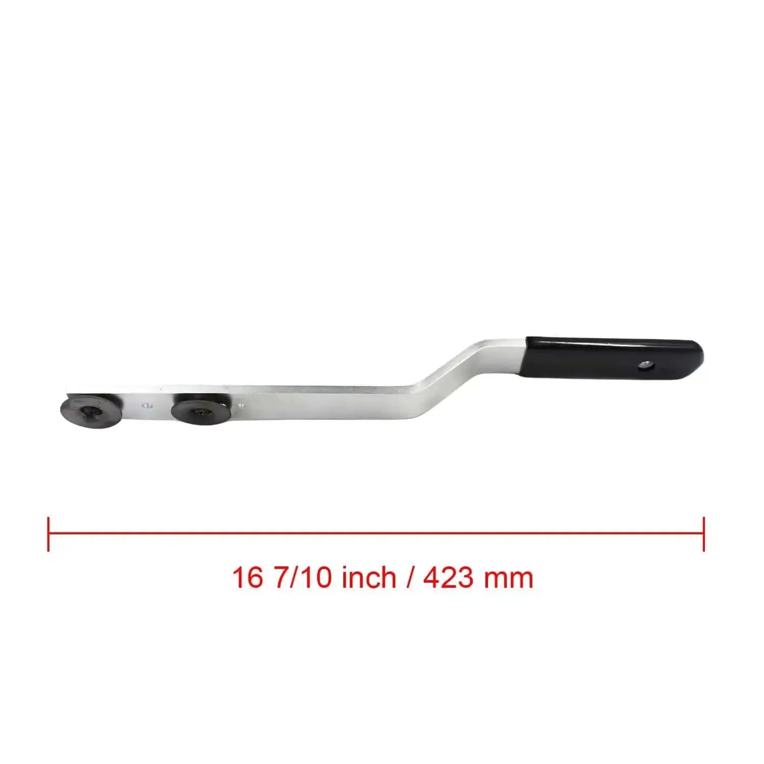 89565 Duct Stretcher Tool With Offset Body For Sheet Metal Work 16 Metal Sheet Tool Pro Grade Ducting Gear For Sheet Metal Workers And HVAC Installers Locking With Offset Handle And Securely Sliding Washers One Handed Operation - Image 5