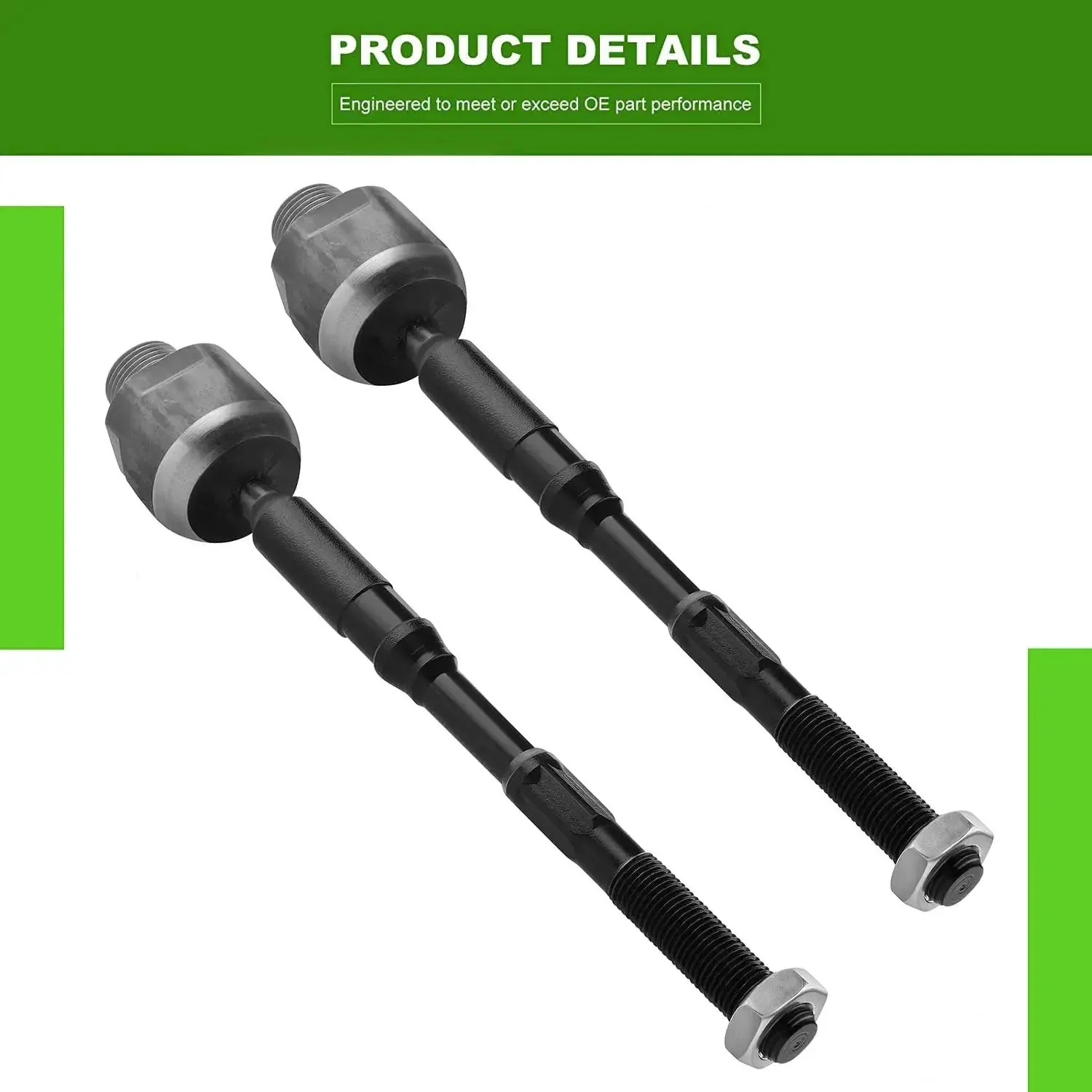 8Pc Front Suspension Kit With Lower Control Arms Ball Joints Tie Rod Ends And Sway Bar Links For Nissan Rogue 2008 To 2013 And Rogue Select 2014 To 2015 Front Lower Arm Set - Image 3