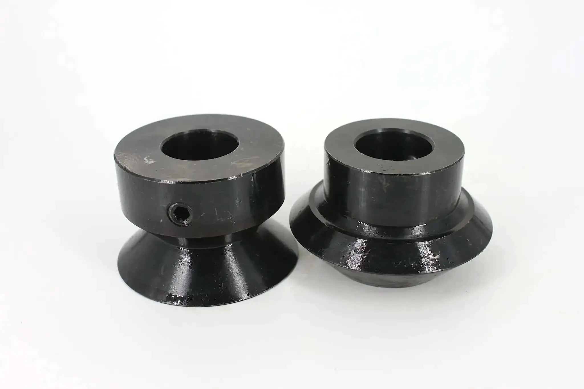 90 Degree Bead Roller Dies Set For Sheet Metal Hem Formation, 6.35mm (1/4 Inch) Angle Die With Black Oxide Coating, Fits Most Bead Rollers With 22mm Shafts, Produces 1/4 Inch Finished Flange, First Step Of A 3-Roll Hem Process - Image 3