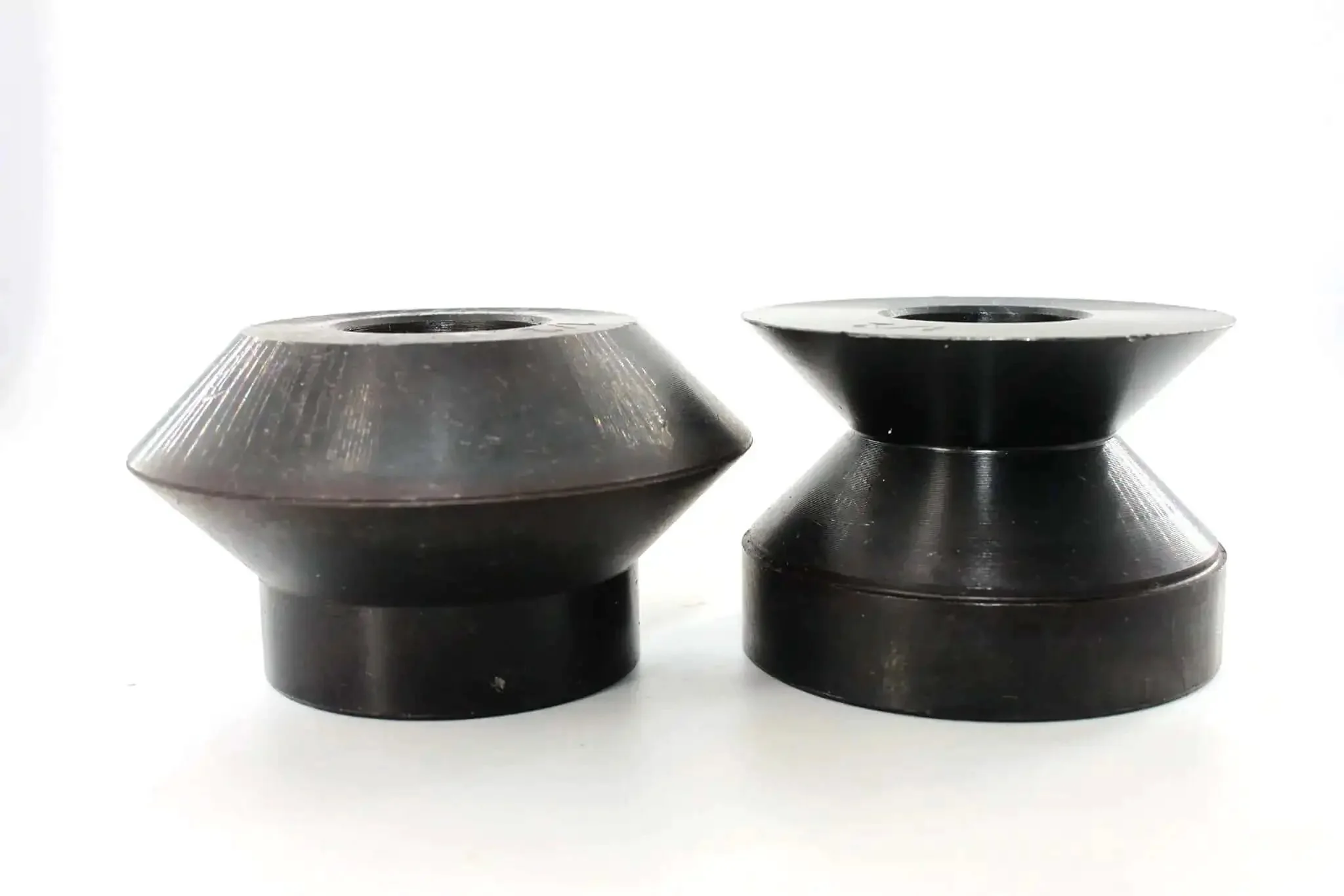 90 Degree Hem Roll Die Set for Bead Rollers, 12.7mm One Half Inch Step One, Creates 90 Degree Edge Hem With One Half Inch Finished Flange, Pro Grade Black Oxide Coated For Rust Resistance, Heavy Duty Fit For Most Bead Rollers With 22mm Shafts