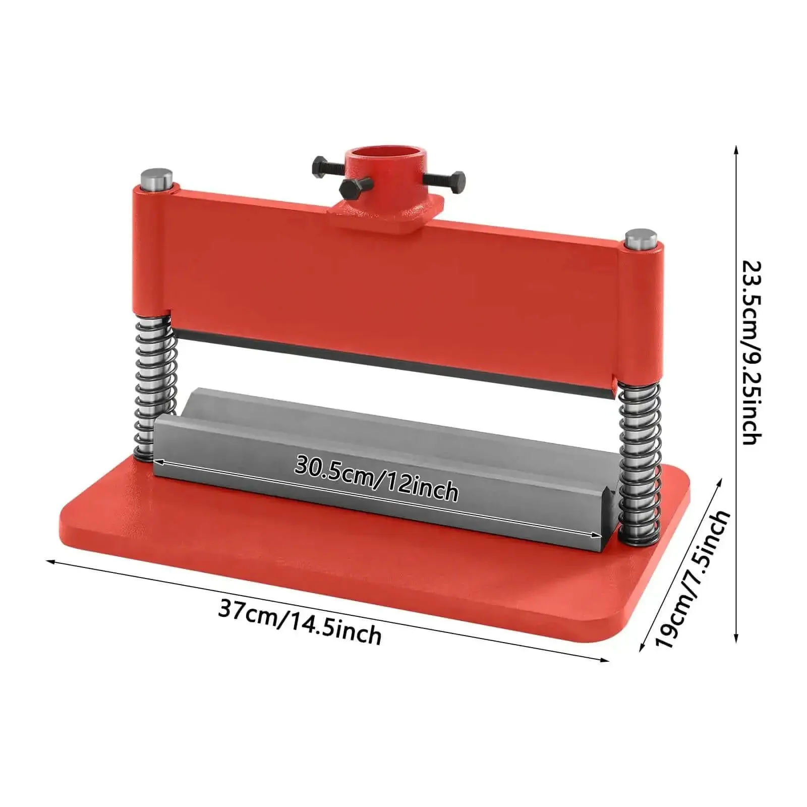 90 Degree Metal Brake Die With 3/16 Inch Capacity For Hydraulic Shop Presses Heavy Duty Pro Grade Press Brake Attachment For Precise Variable Length Bends And Complex Metal Sheet Forming - Image 5