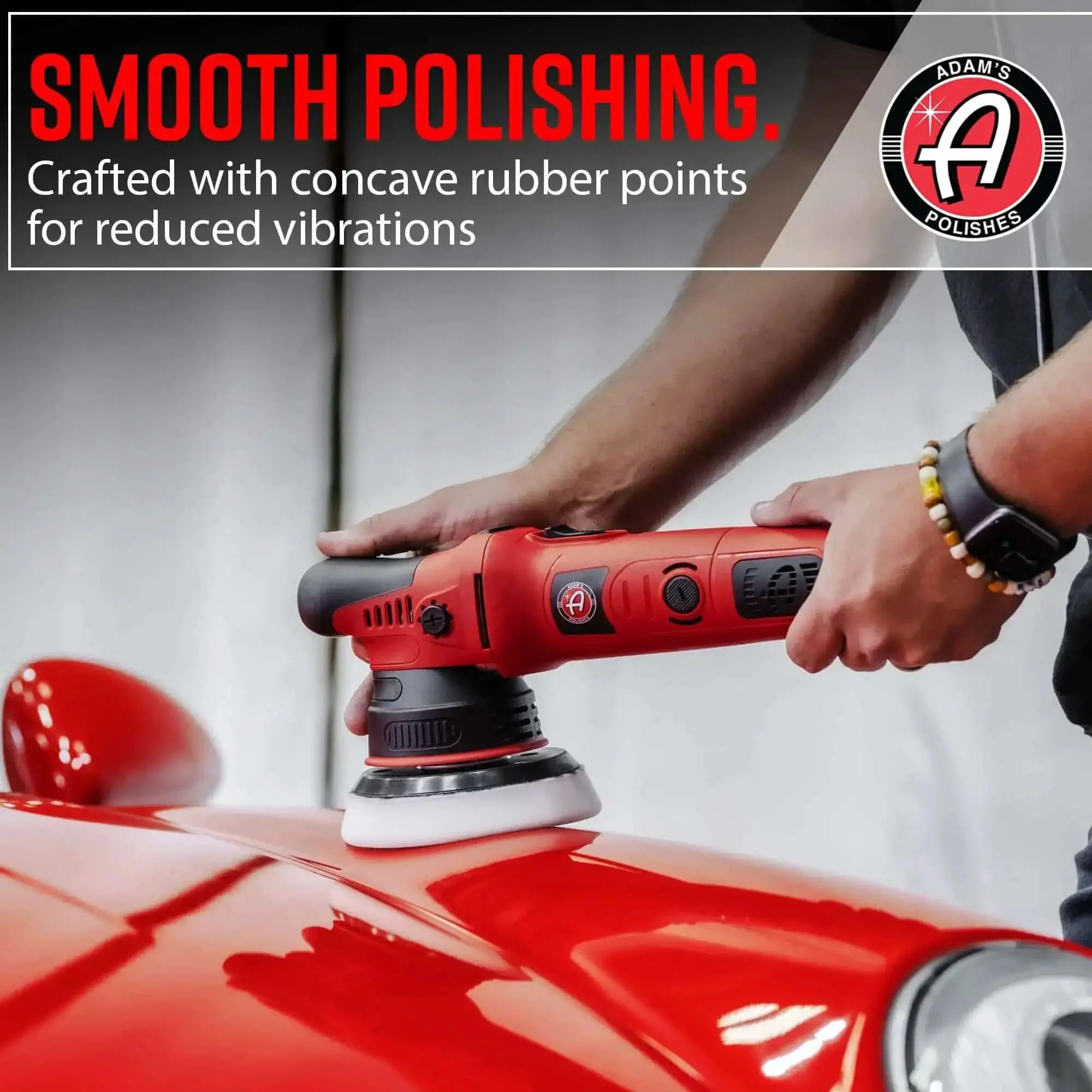 9mm Dual Action Car Polisher Long Throw DA Buffer For Detailers 1000W Power, Easy Scratch And Swirl Free Paint Correction Kit Includes Polish, Compound, And Pads For Pro Level Detailing - Image 4