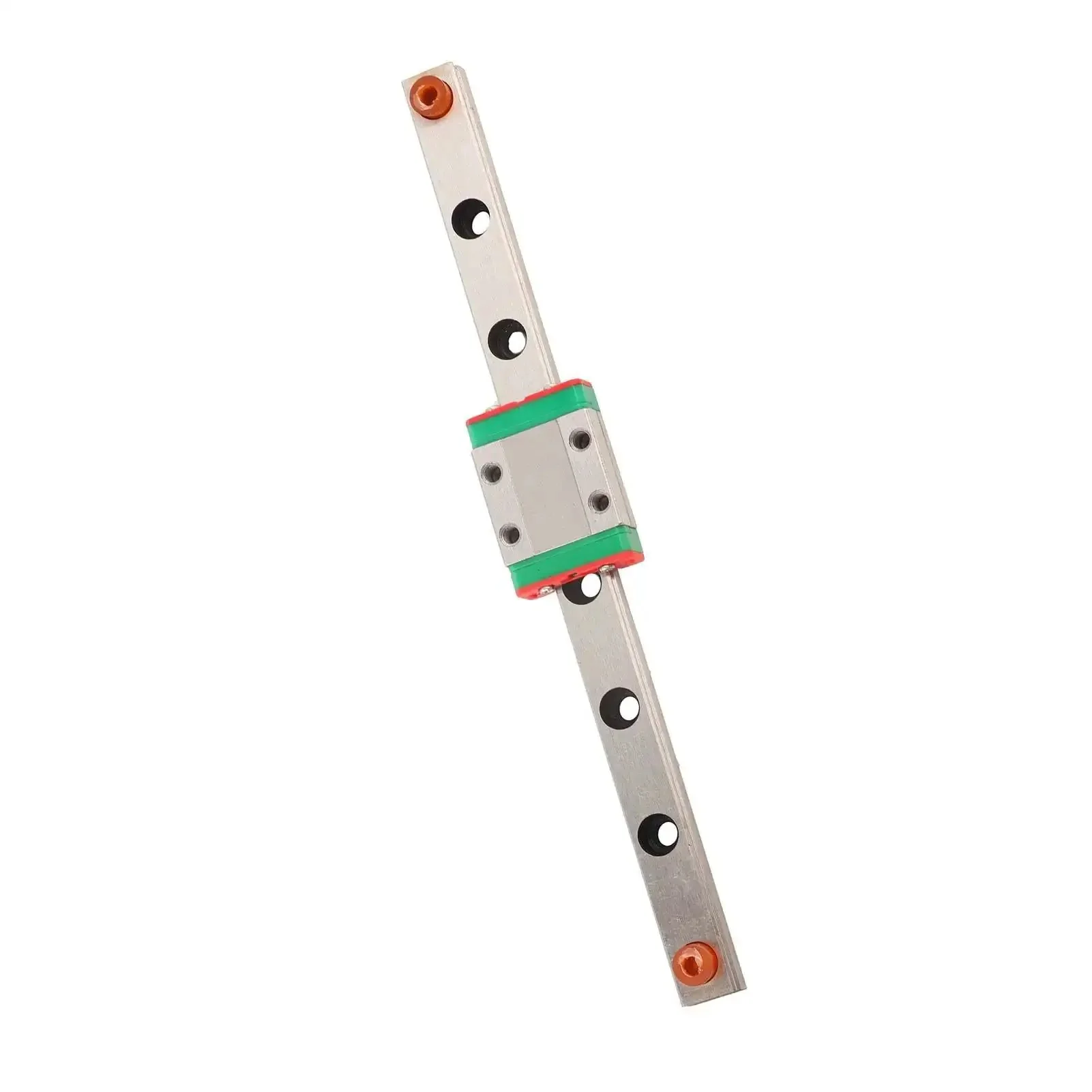 9mm Linear Rail Kit With Mini Bearing Steel Rail And Slide Block, 150mm Length Option, Rock Solid Four Point Design For Load In Any Direction, Ball Retainer For Easy Interchangeability, Butter Smooth Precision Motion For CNC And DIY Projects - Image 7