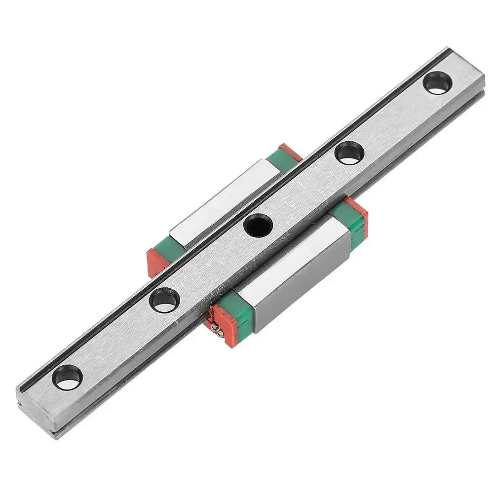 9mm Linear Rail Kit With Mini Bearing Steel Rail And Slide Block 95mm Length, Built-To-Last Heavy-Duty Precision Guide For Smooth Glide, 4-Point Load Bearing Design With Ball Retainer For Stable Motion, Ideal For CNC, 3D Printers, And Automation - Image 7