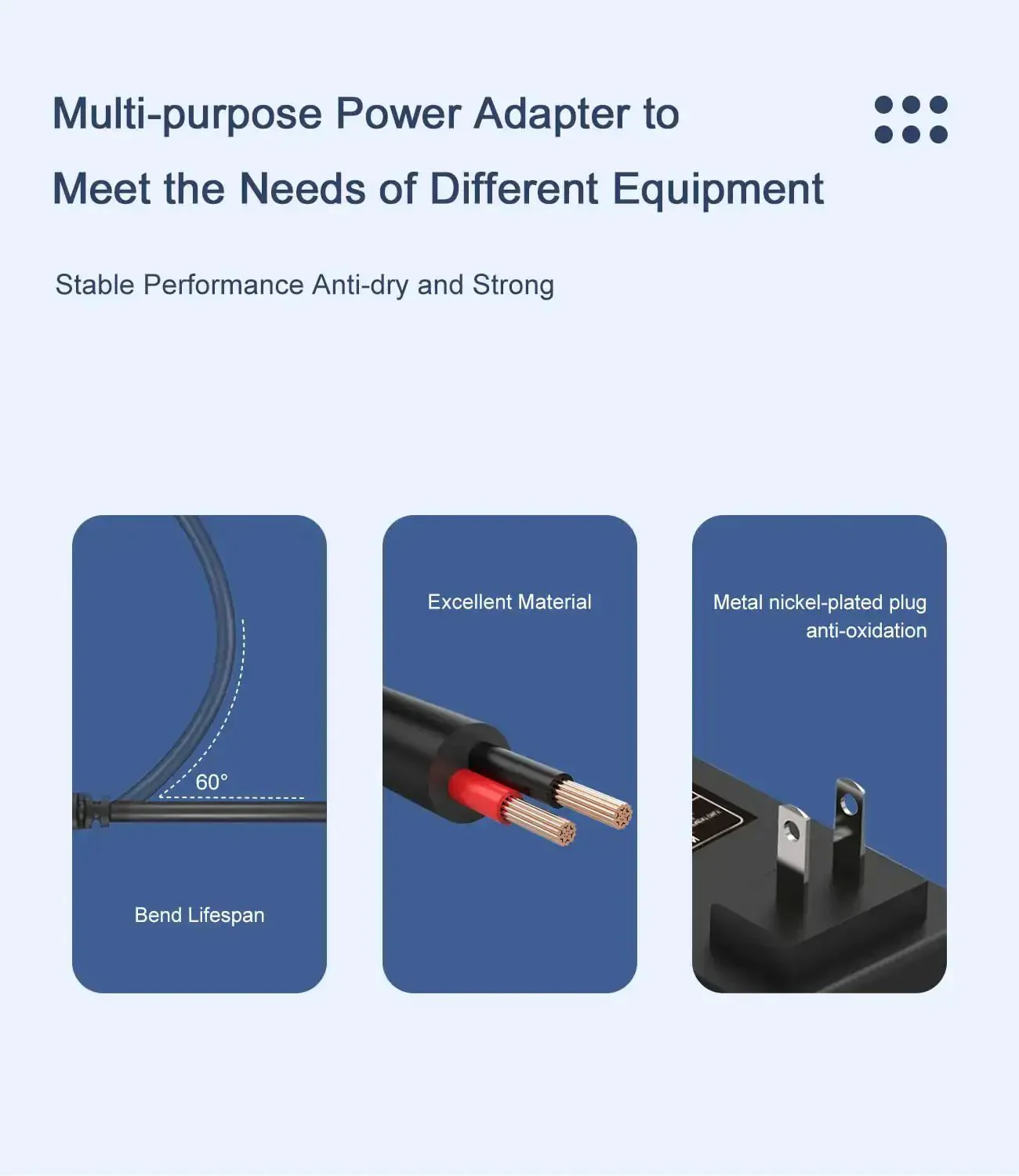 9V 2A Power Adapter That Works With Max Trainer M3 M5 M6 M7 M8 HVT Elliptical And Horizon Fitness Cardio Machines, 6 Ft Cable, 5.5x2.1mm Barrel Plug, AC 110-240V 50/60Hz DC Charger Power Supply - Image 4