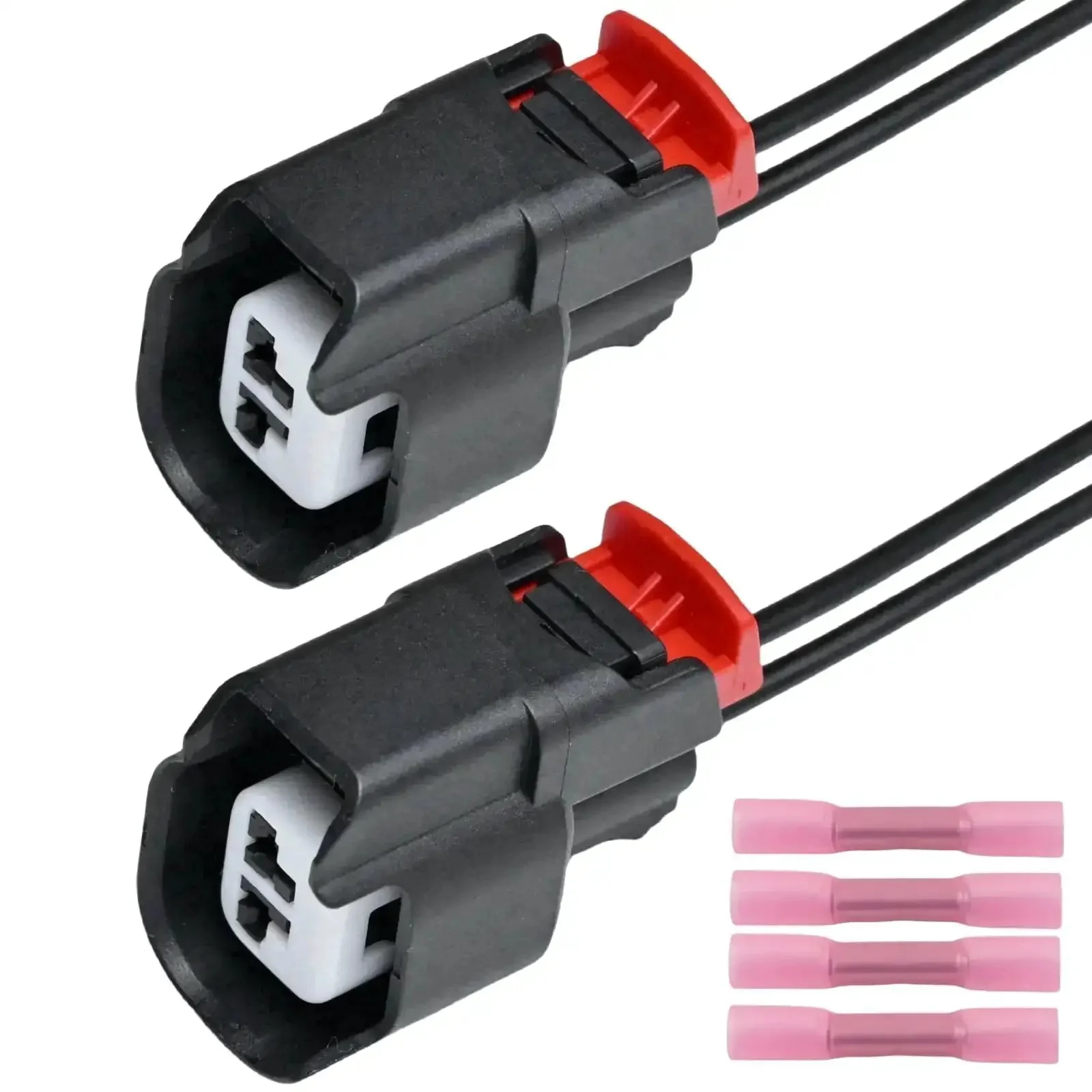 Abs Wheel Speed Sensor Connector Pigtail Wiring Harness Plug N Play 12 Inch 18 Gauge Tinned Copper Wire Replacement For Jeep Chrysler Dodge Ford Chevrolet GMC Lincoln Cadillac Fits 645-134 S-1895 19352068 3U2Z14S411BXAB 5183448AA 68065018AA