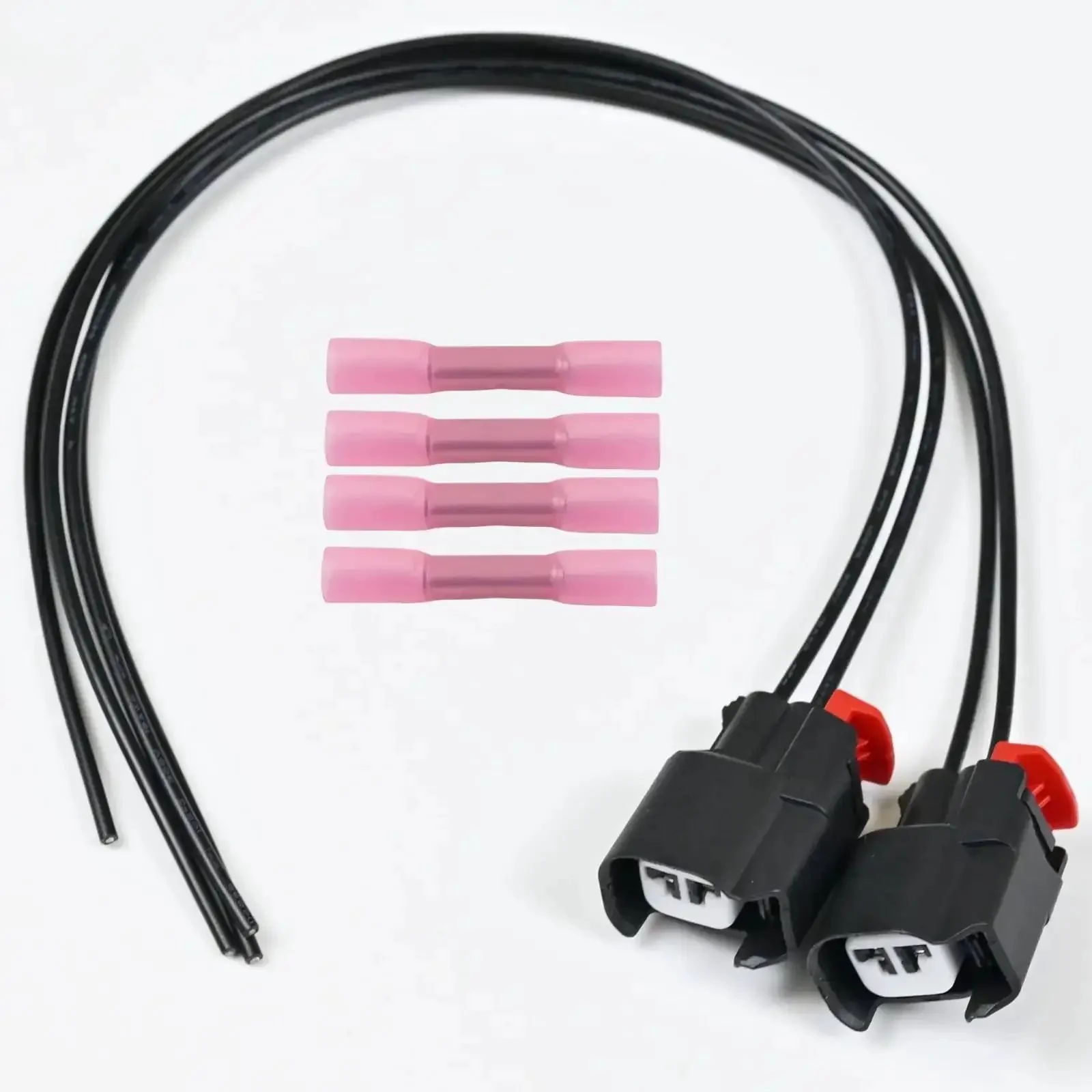 Abs Wheel Speed Sensor Connector Pigtail Wiring Harness Plug N Play 12 Inch 18 Gauge Tinned Copper Wire Replacement For Jeep Chrysler Dodge Ford Chevrolet GMC Lincoln Cadillac Fits 645-134 S-1895 19352068 3U2Z14S411BXAB 5183448AA 68065018AA - Image 2