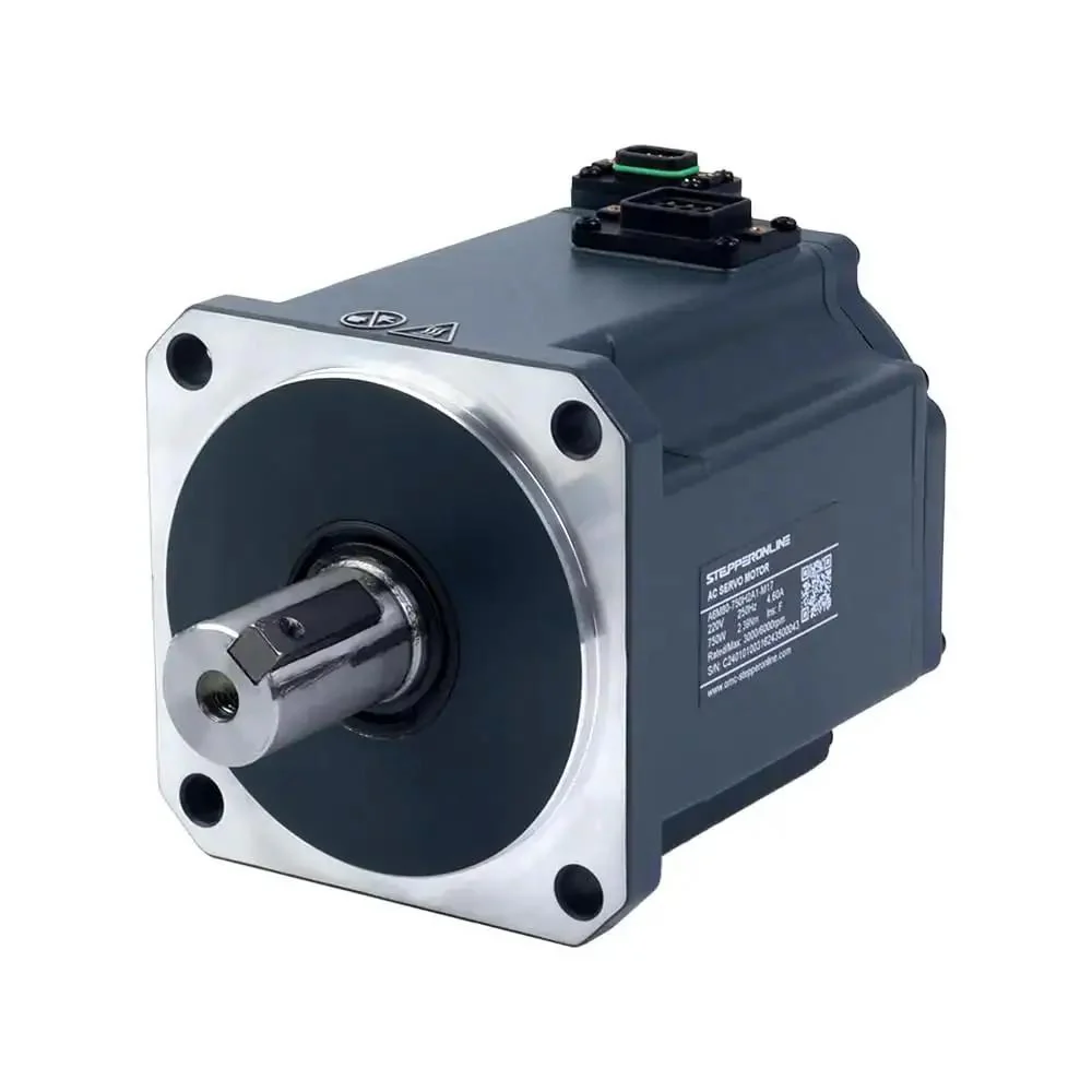 AC Servo Motor Kit A6 Series 750W With 3000 RPM 2.39 Nm 17 Bit Absolute Encoder IP67 Includes 750W Pulse RS485 Analog Driver And 3 Meter Motor Cable For Beefed Up High Torque Automation - Image 7