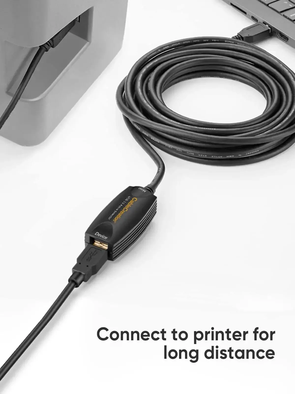 Active USB 3.0 Extension Cable 16.4 Ft 5M Male To Female With Signal Booster And Gold Plated Connectors For Oculus Quest 2 Rift Sensor Steam VR And Gaming PC Plug And Play VR Ready Dope Performance - Image 4
