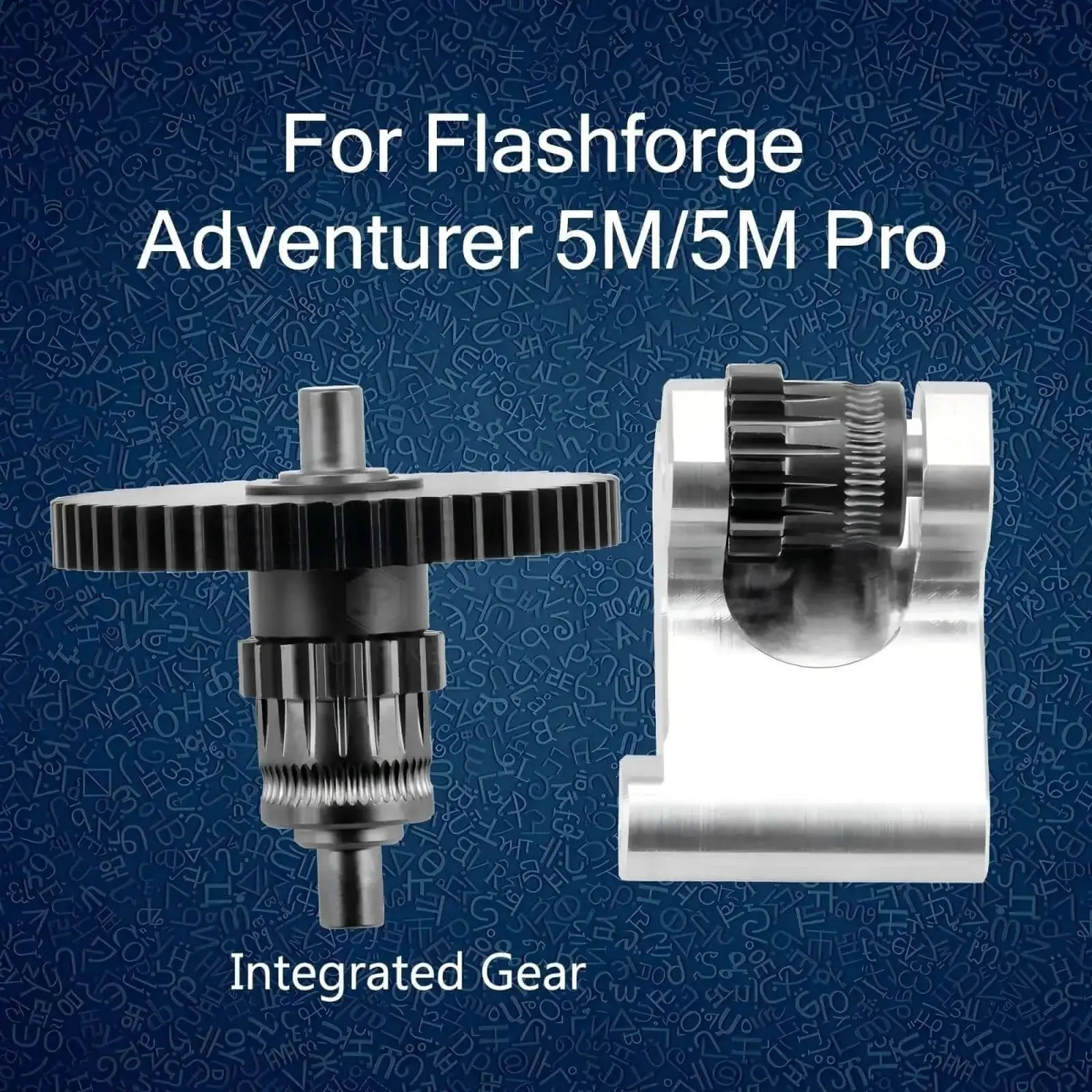 AD5M Extruder Gear Kit For Adventurer 5M Series Upgrade With Precision Molded Steel Gear, Direct-Fit And Compatible With Flashforge Adventurer 5M Nozzle, Hotend, Heatblock And Other 3D Printer Parts - Image 2
