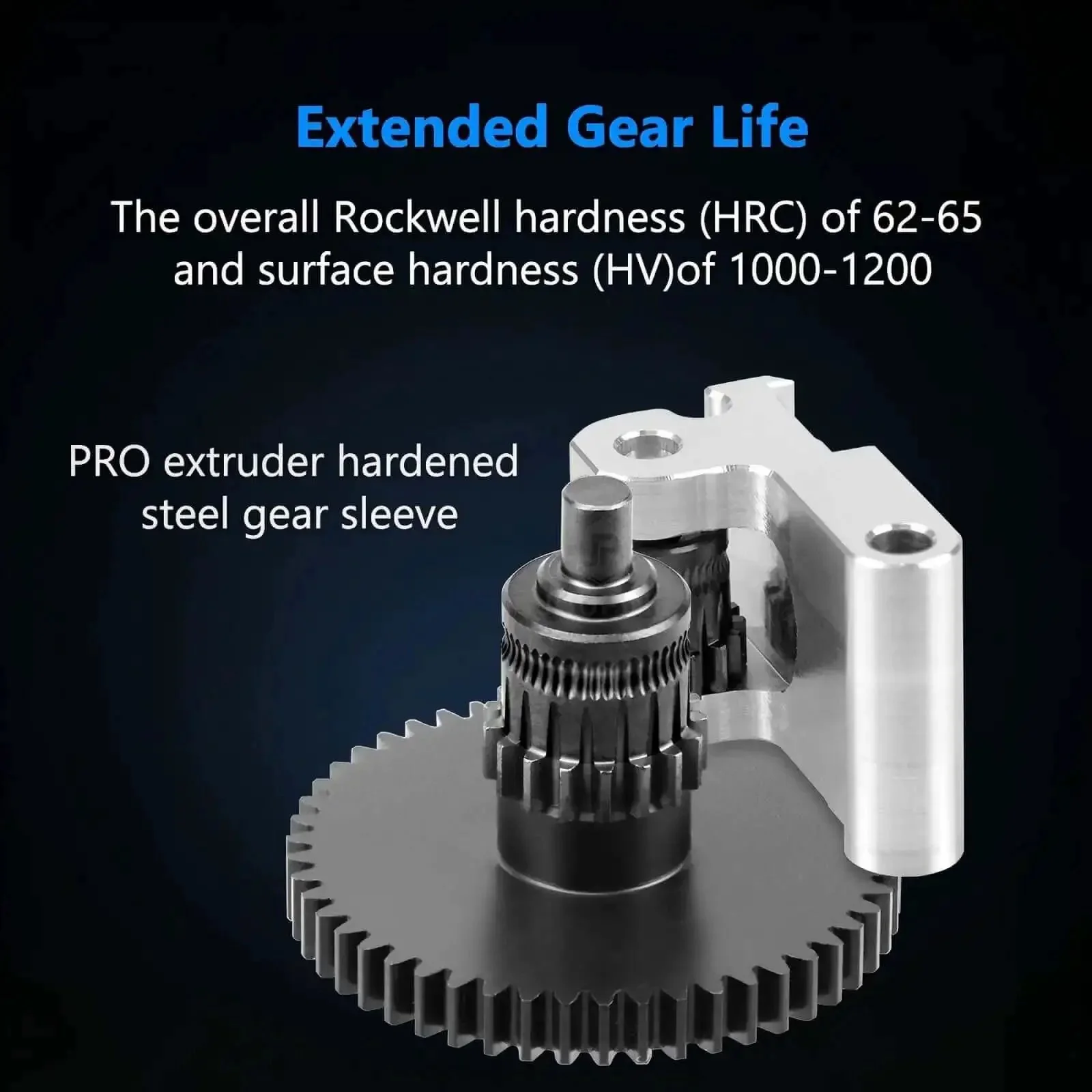 AD5M Extruder Gear Kit For Adventurer 5M Series Upgrade With Precision Molded Steel Gear, Direct-Fit And Compatible With Flashforge Adventurer 5M Nozzle, Hotend, Heatblock And Other 3D Printer Parts - Image 3