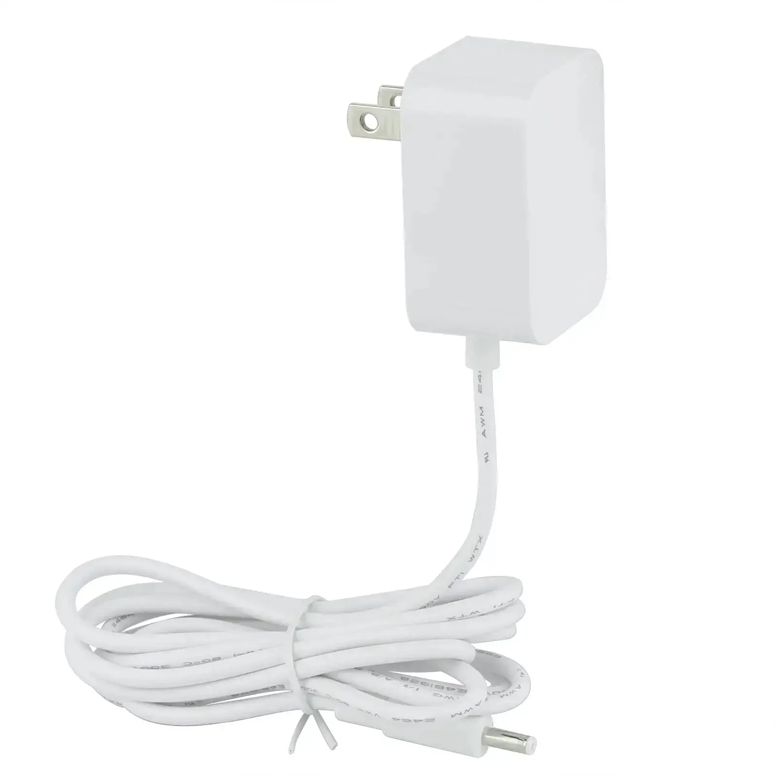 Adapter Power Cord Replacement For Hatch Baby Rest, Rest Plus, And Rest Mini Sound Machine, Barrel Style 5V 2A White AC Charger With 5ft Cable, UL Listed, 100-240V Worldwide Compatibility, No Fuss