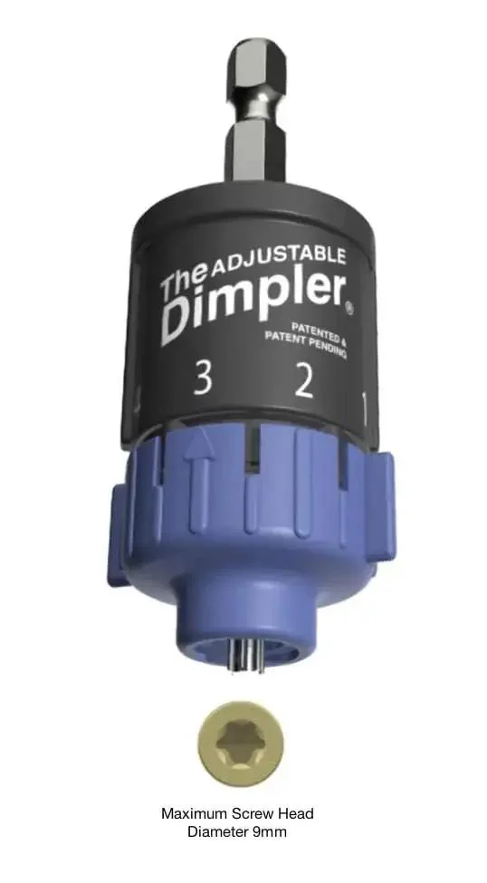 Adjustable Drywall Bit And Screw Gun Attachment Turns Any Drill Into A Drywall Screw Gun Or Deck Screwdriver With Magnetic Bit Holder For Fast, Accurate And Consistent Fastening - Image 2