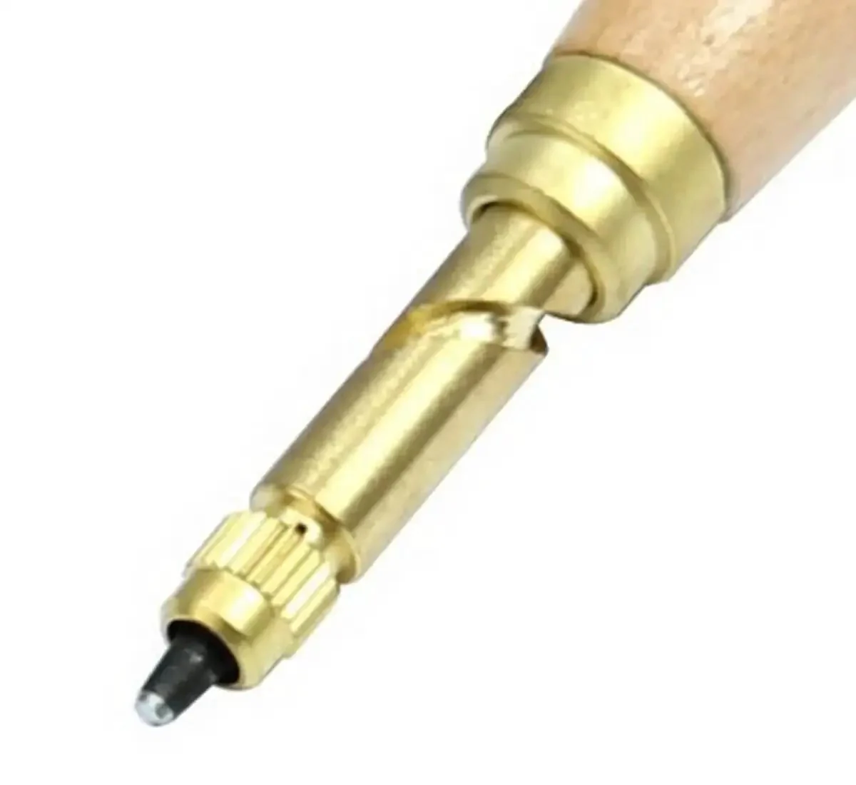 Adjustable Hole Punch For Bookbinding And Crafts With Six Punch Sizes 1.5mm To 4mm Wood Handle Steel Brass Construction No Hammer Needed Great For Leather Paper Scrapbooking And DIY Projects - Image 7