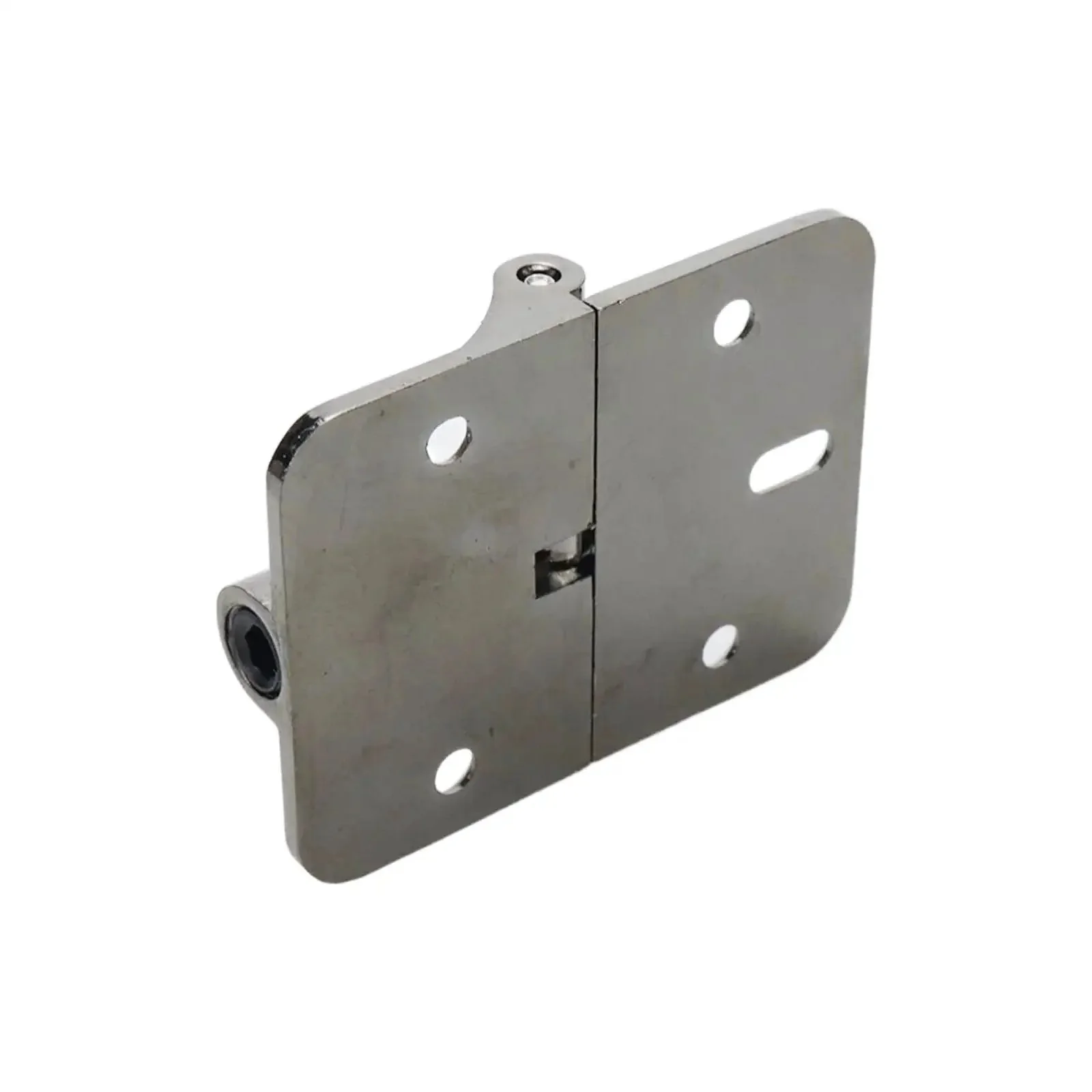 Adjustable Position Control Hinge Set For Doors Two Pack With Beefy Zinc Alloy Torque Hinges Multi Angle Support Quiet Smooth Operation 4 Countersunk Holes 2.32 By 1.77 Inches Black - Image 3