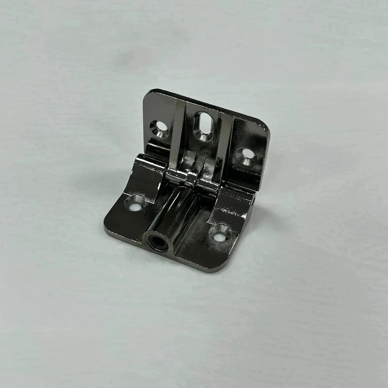 Adjustable Position Control Hinge Set For Doors Two Pack With Beefy Zinc Alloy Torque Hinges Multi Angle Support Quiet Smooth Operation 4 Countersunk Holes 2.32 By 1.77 Inches Black - Image 5