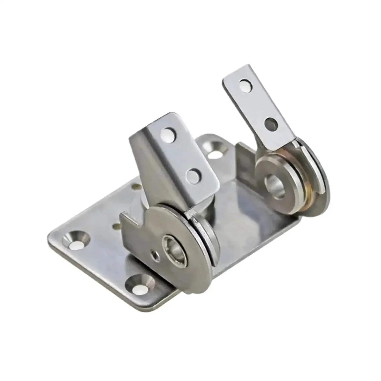 Adjustable Positioning Rotating Tilting Torque Hinge With Dual Axes For Gates And Doors, Dope 304 Stainless Steel Build, Smooth Precise Motion, Easy Install, Heavy Duty Gate Hardware, One Piece Design