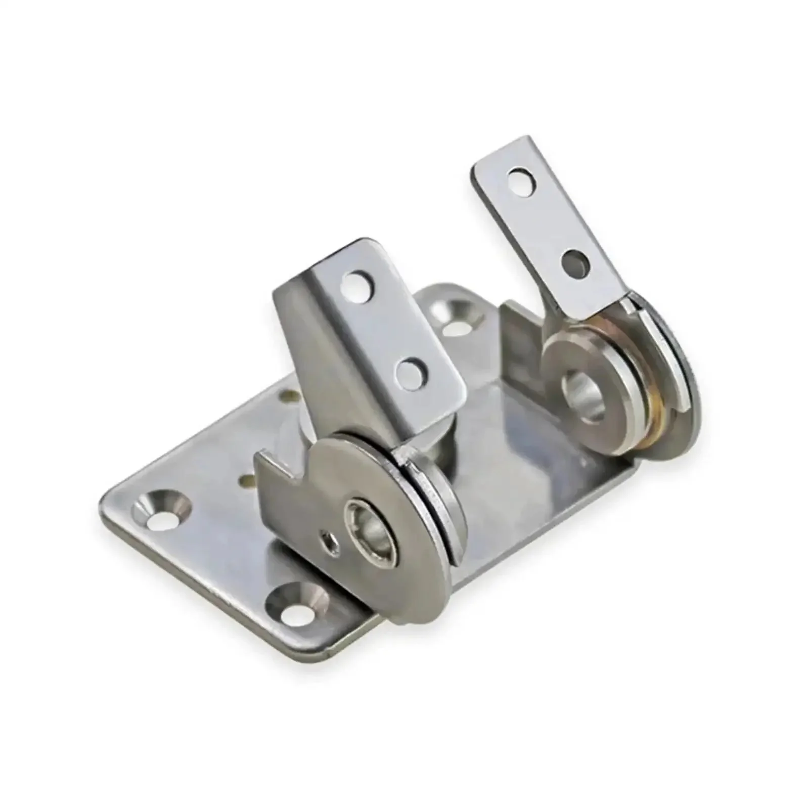Adjustable Positioning Rotating Tilting Torque Hinge With Dual Axes For Gates And Doors, Dope 304 Stainless Steel Build, Smooth Precise Motion, Easy Install, Heavy Duty Gate Hardware, One Piece Design - Image 3
