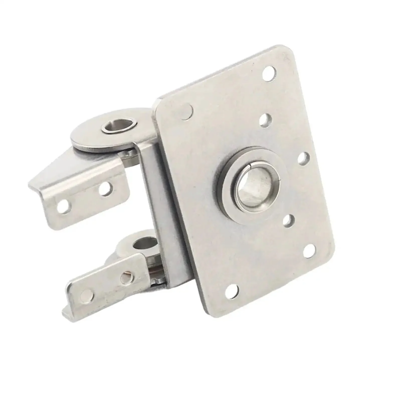 Adjustable Positioning Rotating Tilting Torque Hinge With Dual Axes For Gates And Doors, Dope 304 Stainless Steel Build, Smooth Precise Motion, Easy Install, Heavy Duty Gate Hardware, One Piece Design - Image 4