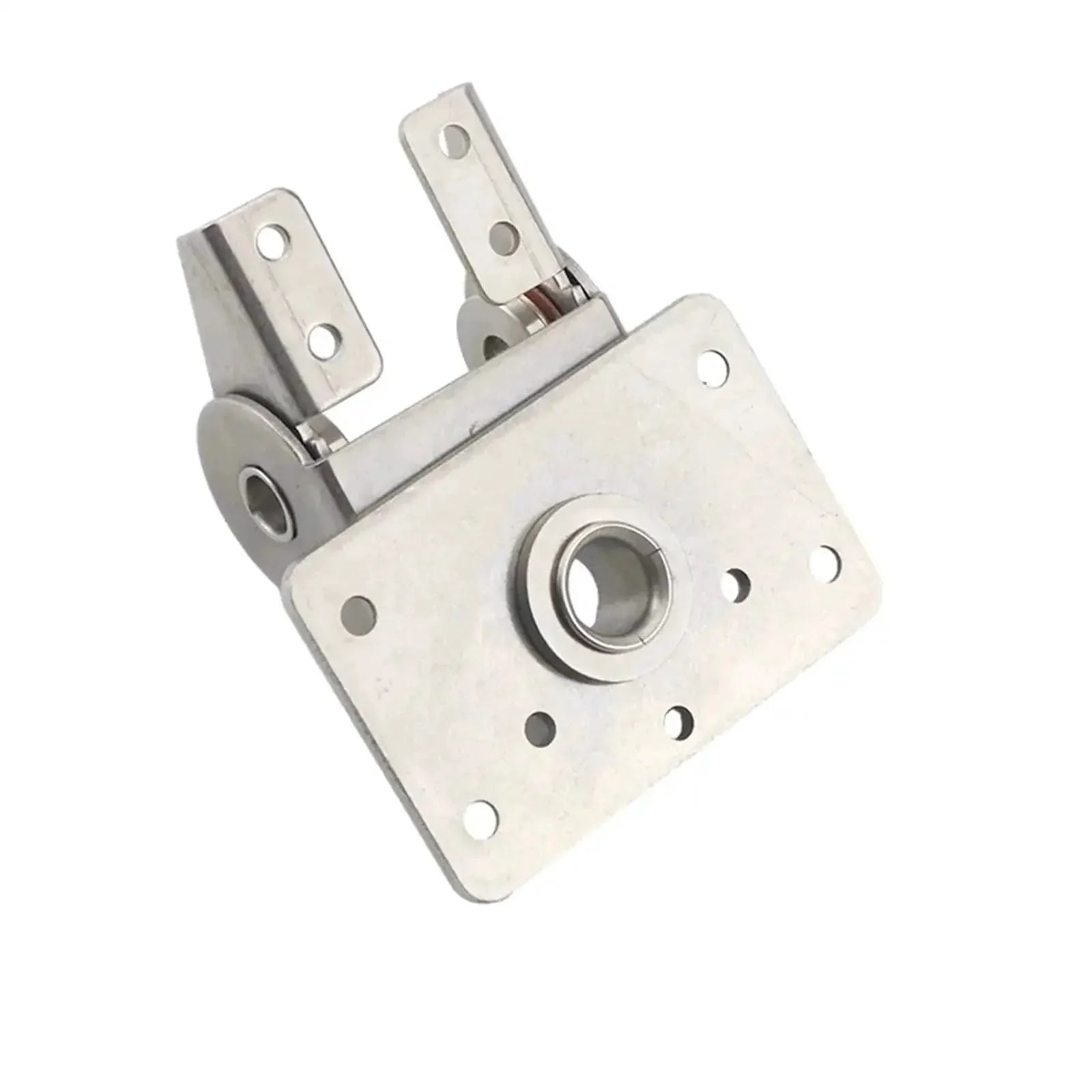 Adjustable Positioning Rotating Tilting Torque Hinge With Dual Axes For Gates And Doors, Dope 304 Stainless Steel Build, Smooth Precise Motion, Easy Install, Heavy Duty Gate Hardware, One Piece Design - Image 5
