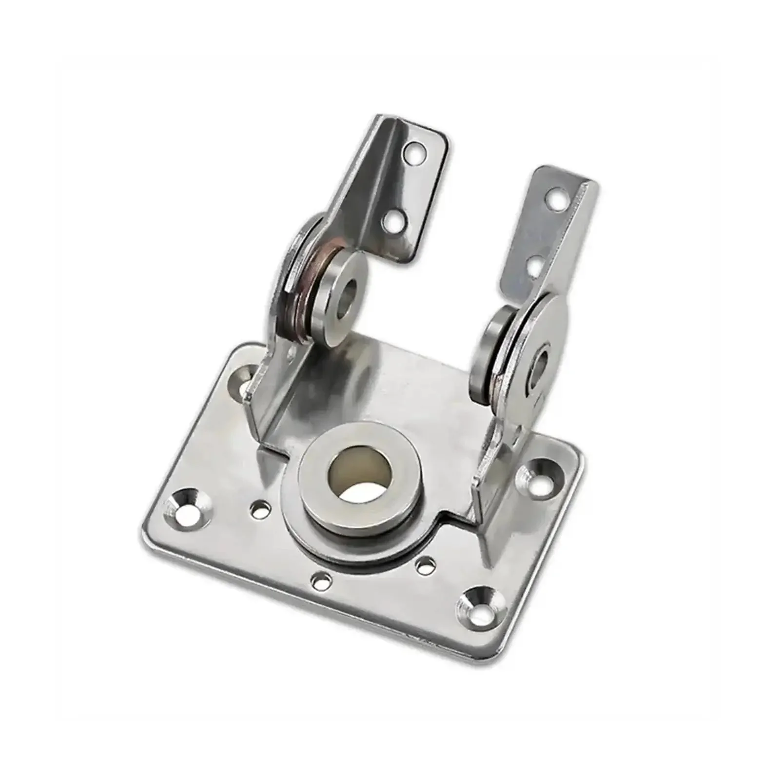 Adjustable Positioning Rotating Tilting Torque Hinge With Dual Axes For Gates And Doors, Dope 304 Stainless Steel Build, Smooth Precise Motion, Easy Install, Heavy Duty Gate Hardware, One Piece Design - Image 6