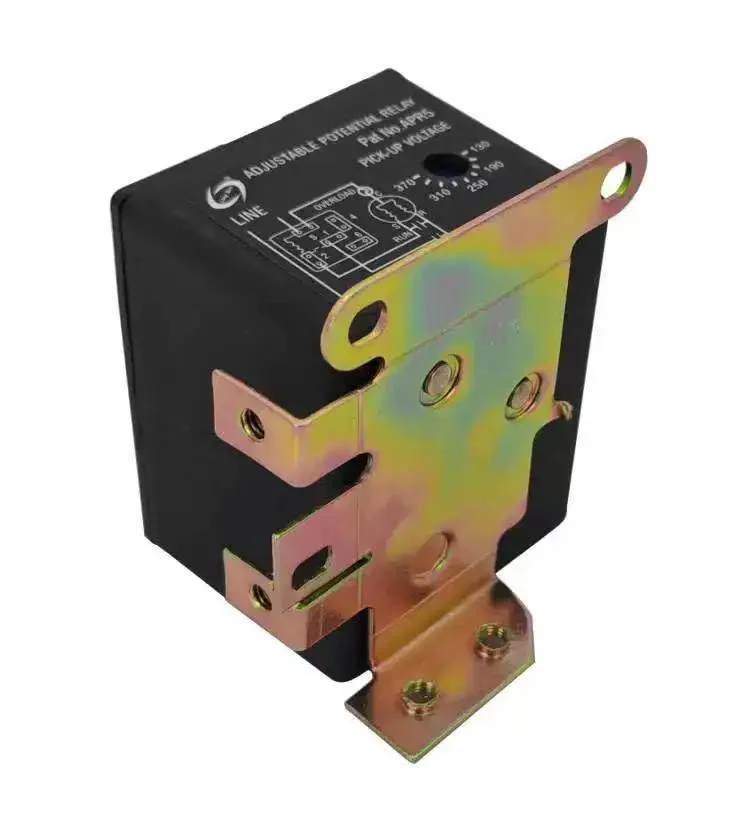Adjustable Potential Relay With 30A At 110 To 270 VAC For 3 And 5 Terminal Systems 5 HP Motor Rating Normally Closed Contacts Set Pick Up Voltage 1.0 To 1.5 Second Safety Timeout Wire To Wire Replacement UL Recognized - Image 4