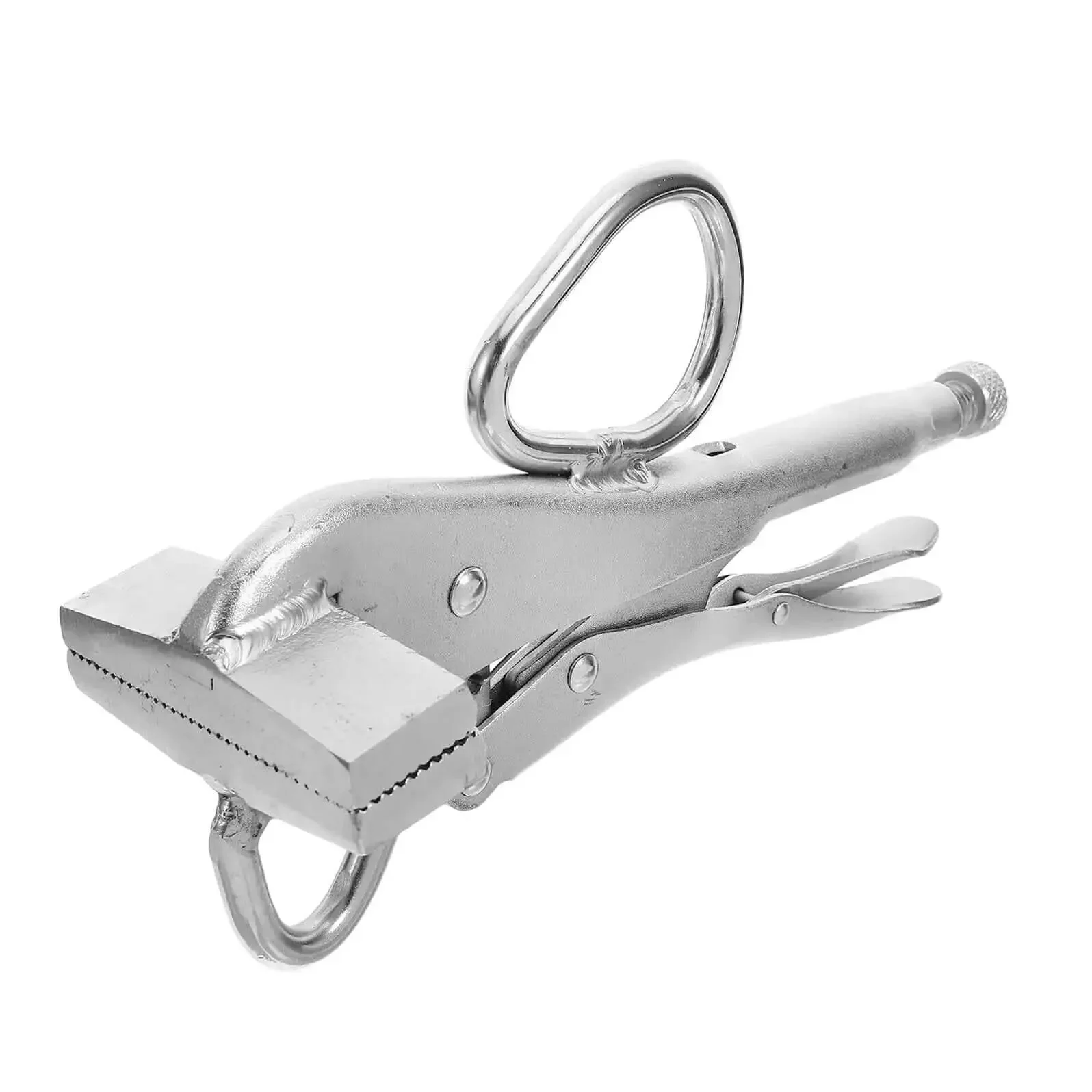 Adjustable Pro Grade Pulling Plier Clamp For Auto Body Repair With Wide Duckbill Jaws Heavy Duty Locking Sheet Metal Clamp For Steel Welding Vehicle Maintenance Tool For Auto Body Panel Fastening And Repair