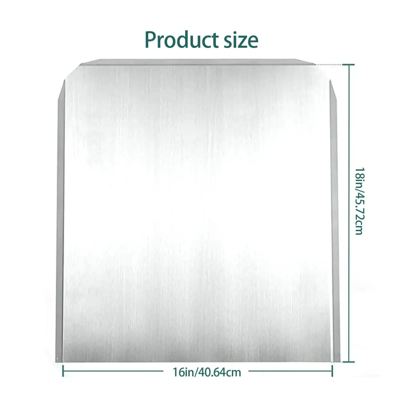 Adjustable Steel Heat Deflectors With Base And Back Panel For Efficient Home Heating In Fireplaces Easy Backplate Installation And Pro Grade Sleek Modern Hearth Upgrade - Image 6