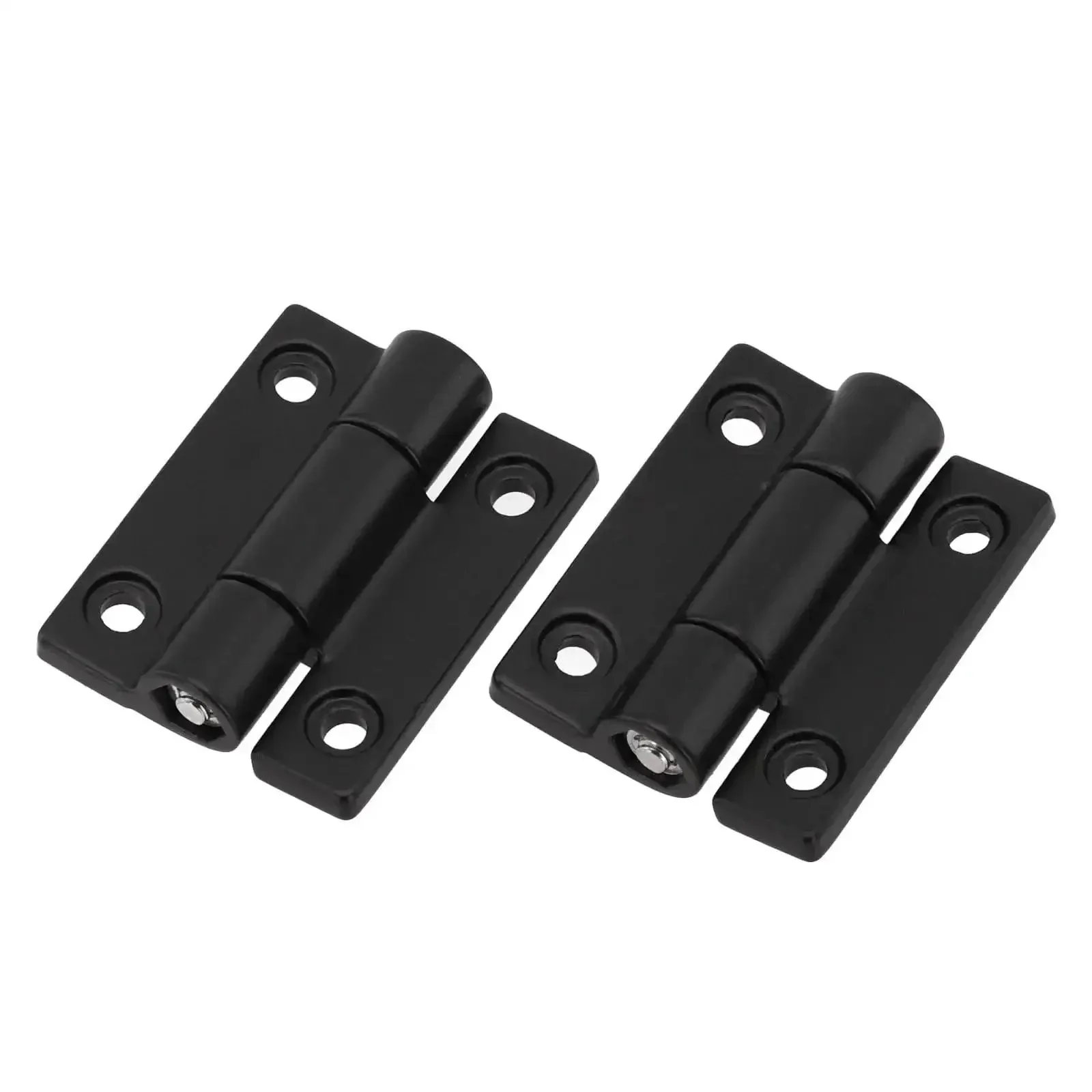 Adjustable Torque Hinge For Cabinets And Furniture Flat 360 Degree Rotation Hex Wrench Included Easy Install Heavy Duty Black Finish Self Closing Hardware For Doors And Drawers Durable Smooth Operation