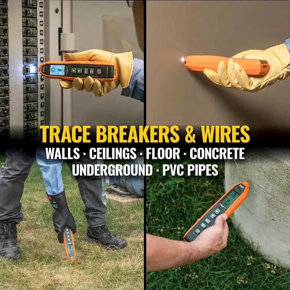 Advanced Underground Circuit Breaker Finder And Wire Tracer Kit For Energized And Non Energized Breakers Fuses And Wires Ideal For DIYers And Pros With Adjustable Sensitivity For Through Wall Tracing Through Drywall Cement Block - Image 9