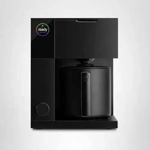 Aiden Precision Coffee Maker With Thermal Carafe 10 Cup Programmable Drip Coffee Machine For Single Serve And Batch Brew Adjustable Brew Strength Removable Water Tank Matte Black - Image 2