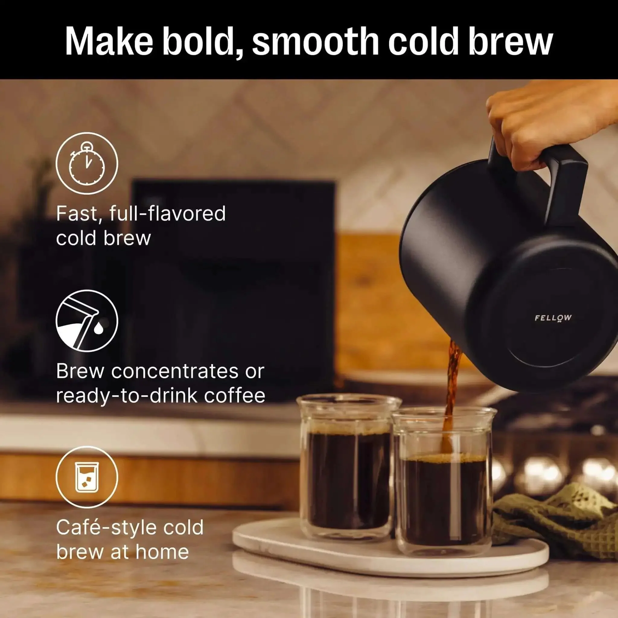 Aiden Precision Coffee Maker With Thermal Carafe 10 Cup Programmable Drip Coffee Machine For Single Serve And Batch Brew Adjustable Brew Strength Removable Water Tank Matte Black - Image 5