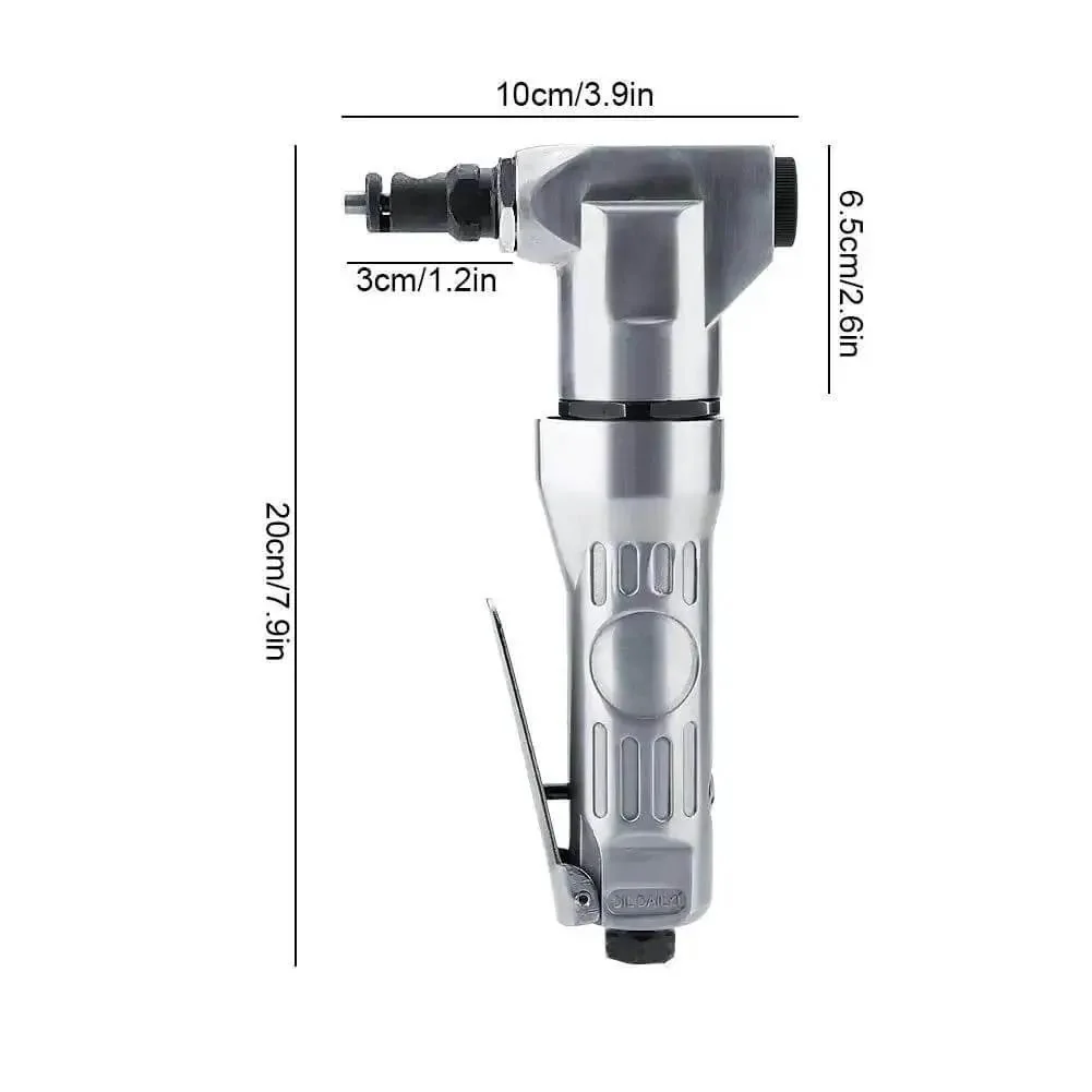 Air Nibbler Metal Cutter Drill Attachment 2800 RPM Shears Tool For Automotive Sheet Metal Work DIY Friendly Lightweight Durable Alloy Cutter Easy Operation For Fast Clean Cuts - Image 6
