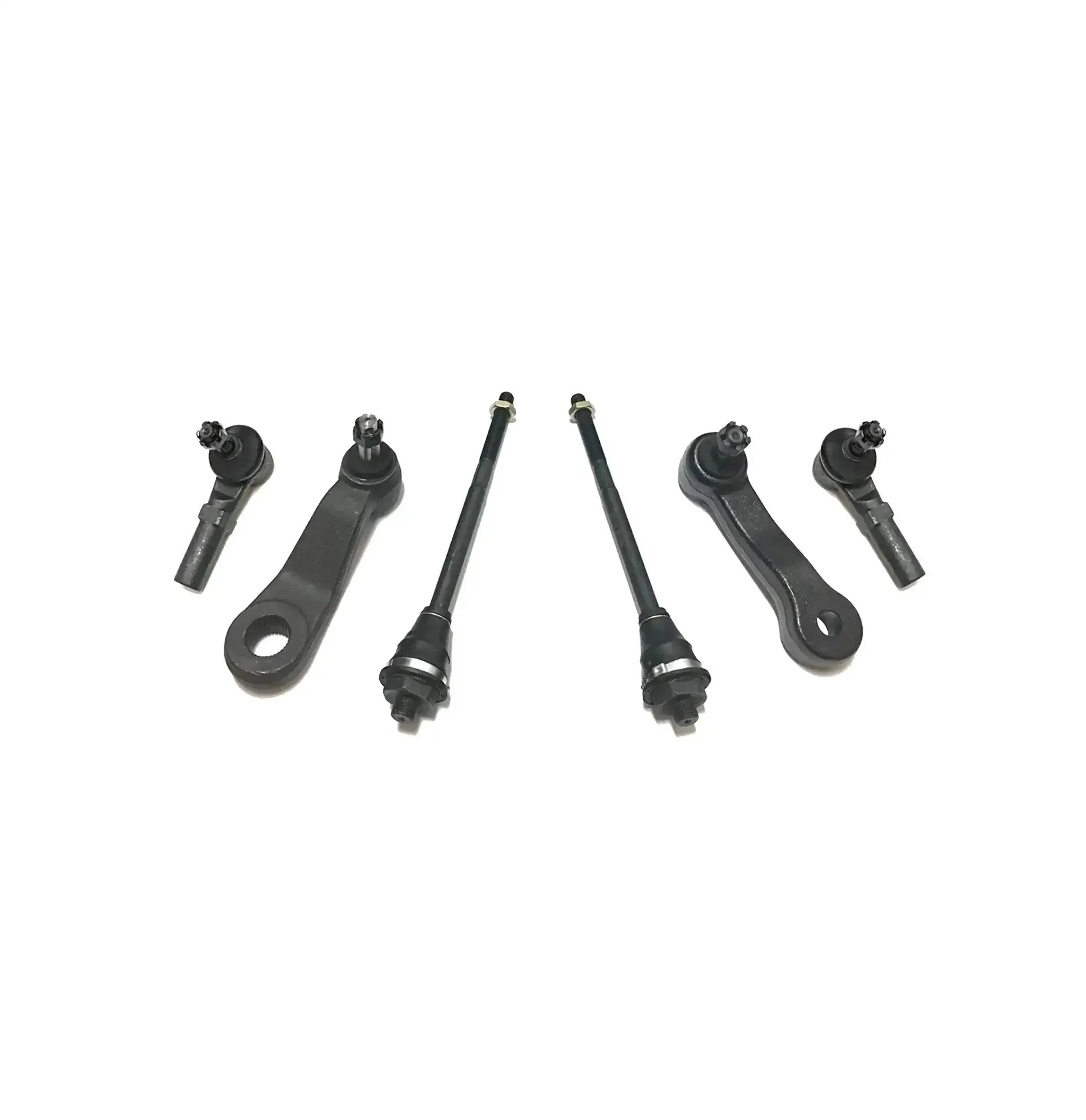 All In One 18 Piece Steering And Suspension Kit With Upper Control Arm Lower Ball Joints Tie Rod Ends Idler And Pitman Arm 3 Groove Spline Sway Bar Links And Lower Control Arm Bushings For Suburban 2500 And H2 - Image 7