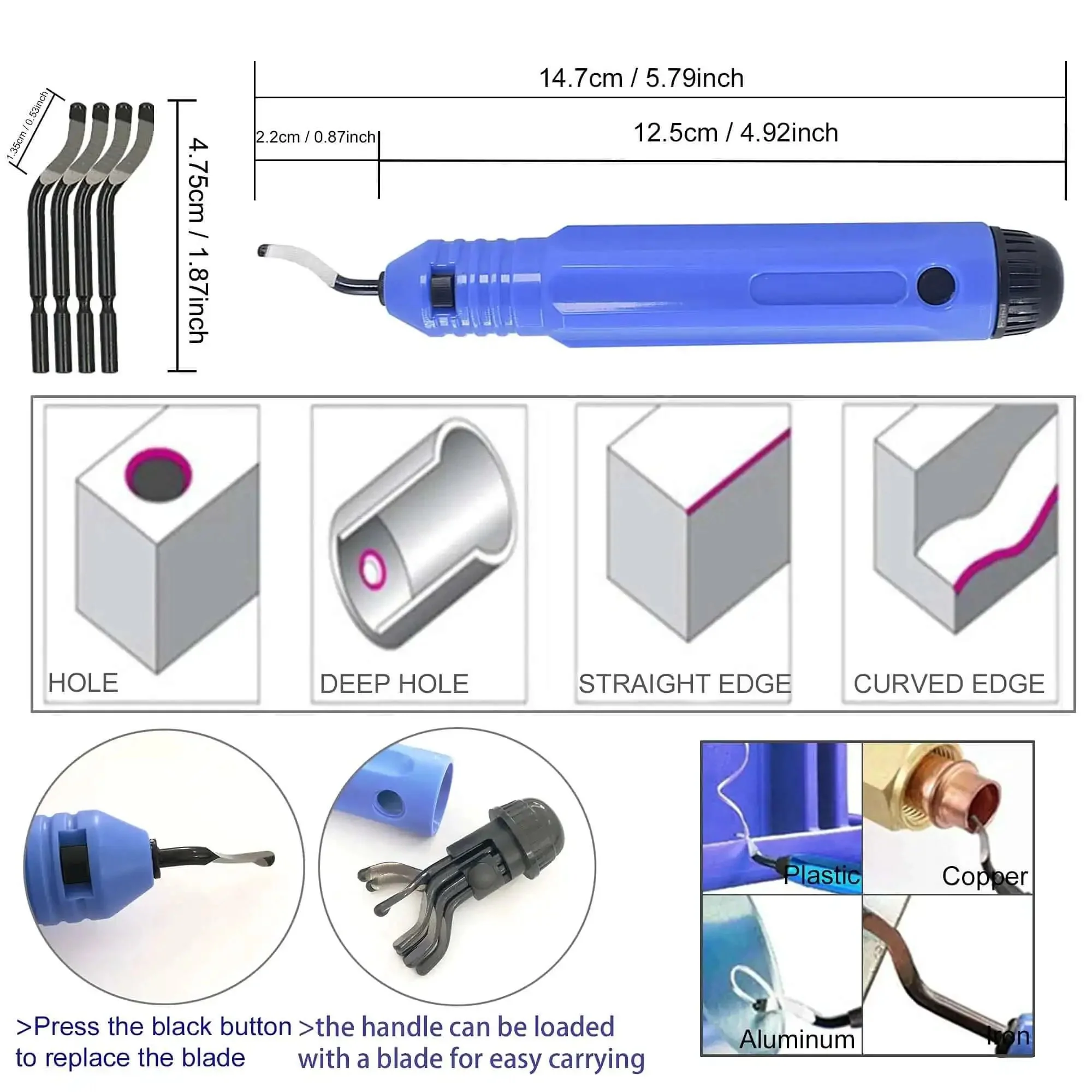 All-In-One 32 Piece 3D Print Tool Kit For Cleaning Finishing Deburring And Post Processing With Knife Clean Up Kit Deburring Tools Pliers Tweezers Files And Accessories For Smooth Pro Grade 3D Prints - Image 5