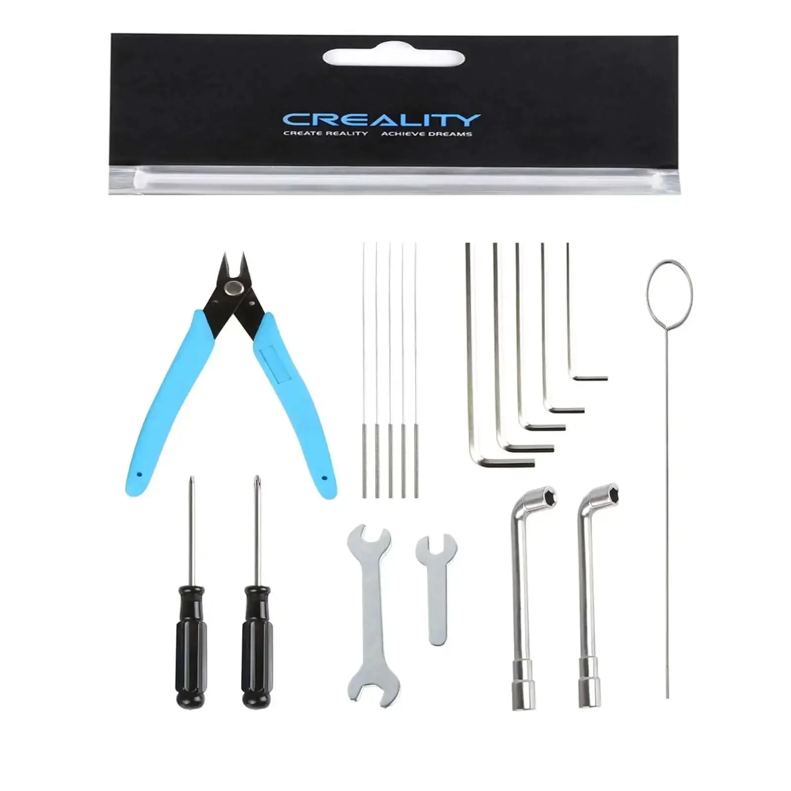 All In One 3D Printer Maintenance Tool Kit With Brass Nozzles For K1 K1C K1 Max K2 K2 Pro K2 Plus Ender 3 Ender 3 Pro Ender 3 V2 Ender 3 Neo Ender 3 V2 Neo Ender 3 Max Neo And All FDM Printers