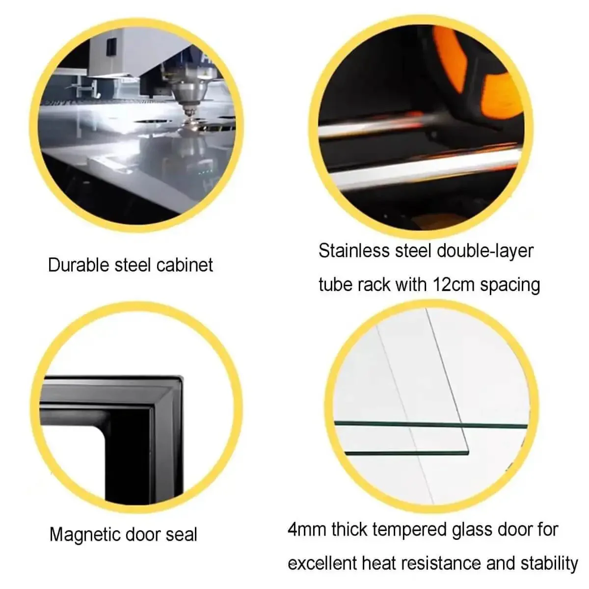 All In One 70L Filament Dryer Box For 3D Printing Auto Humidity Sensor Dehumidify With PTC Heating Holds 10 To 12 Rolls Of 1Kg Filaments Anti Moisture Storage Keeps Spools Dry And Ready To Print - Image 5