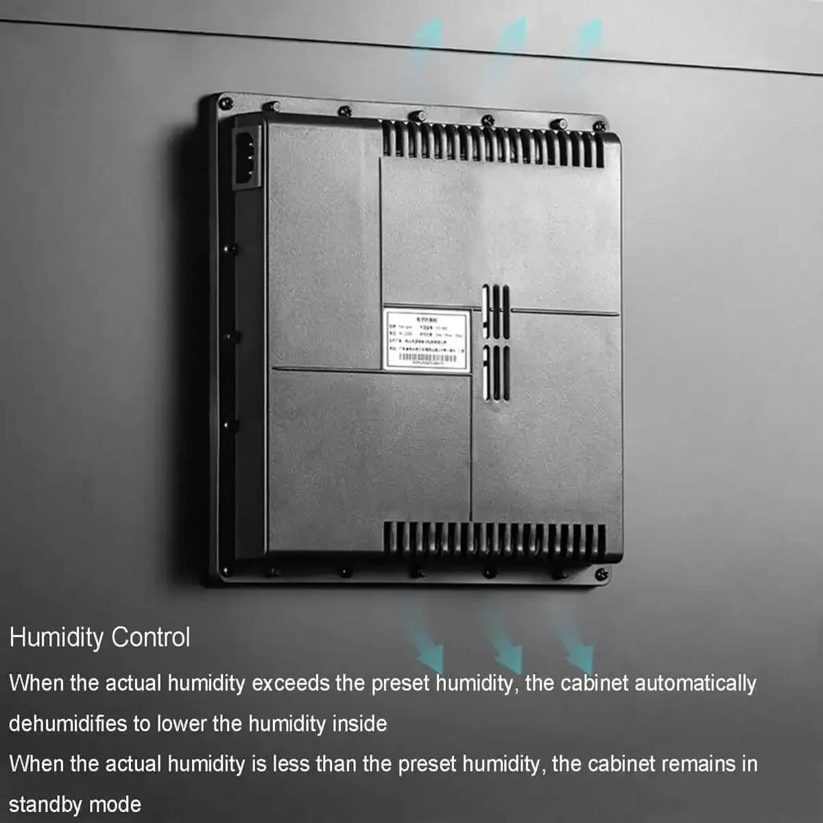All In One 70L Filament Dryer Box For 3D Printing Auto Humidity Sensor Dehumidify With PTC Heating Holds 10 To 12 Rolls Of 1Kg Filaments Anti Moisture Storage Keeps Spools Dry And Ready To Print - Image 6