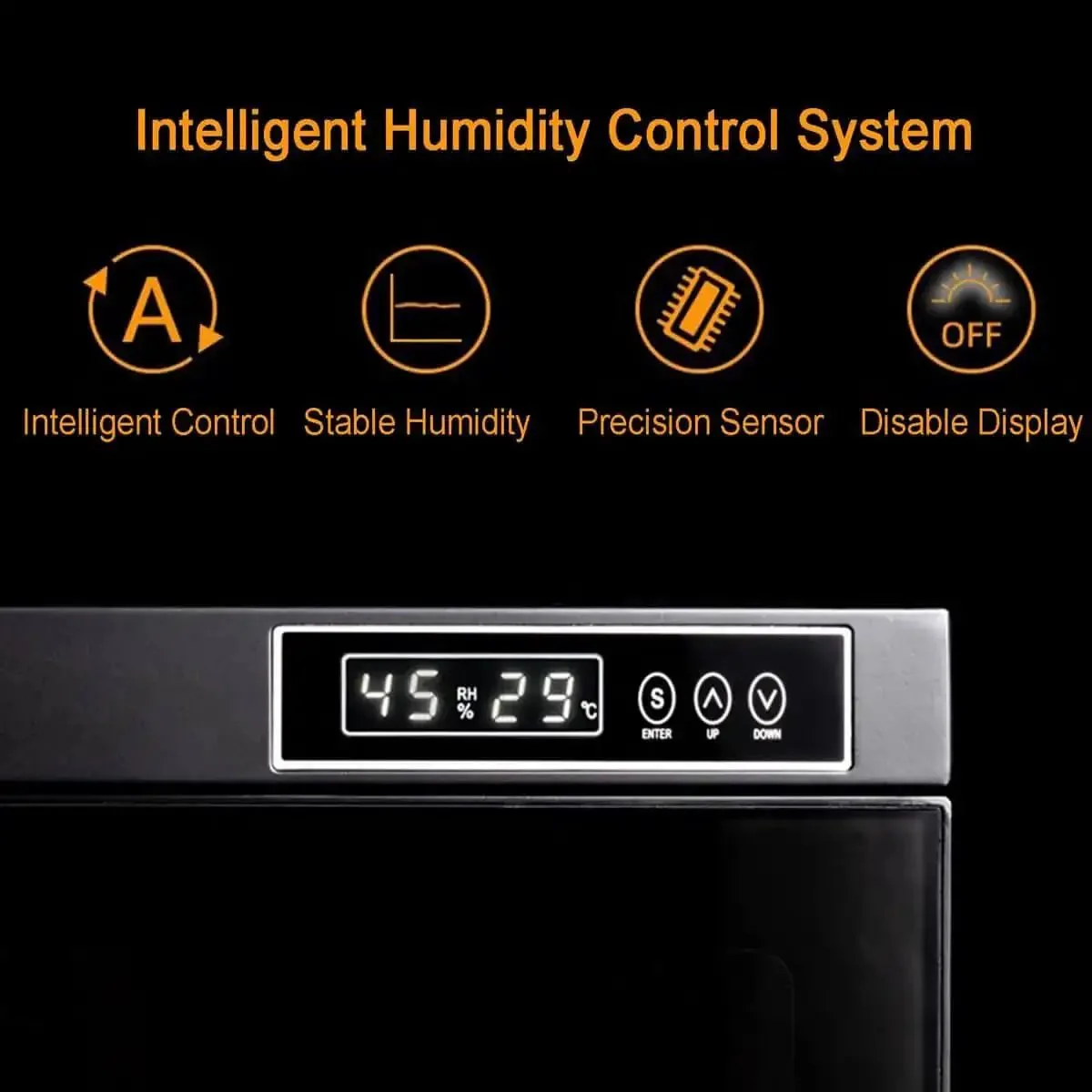 All In One 70L Filament Dryer Box For 3D Printing Auto Humidity Sensor Dehumidify With PTC Heating Holds 10 To 12 Rolls Of 1Kg Filaments Anti Moisture Storage Keeps Spools Dry And Ready To Print - Image 7