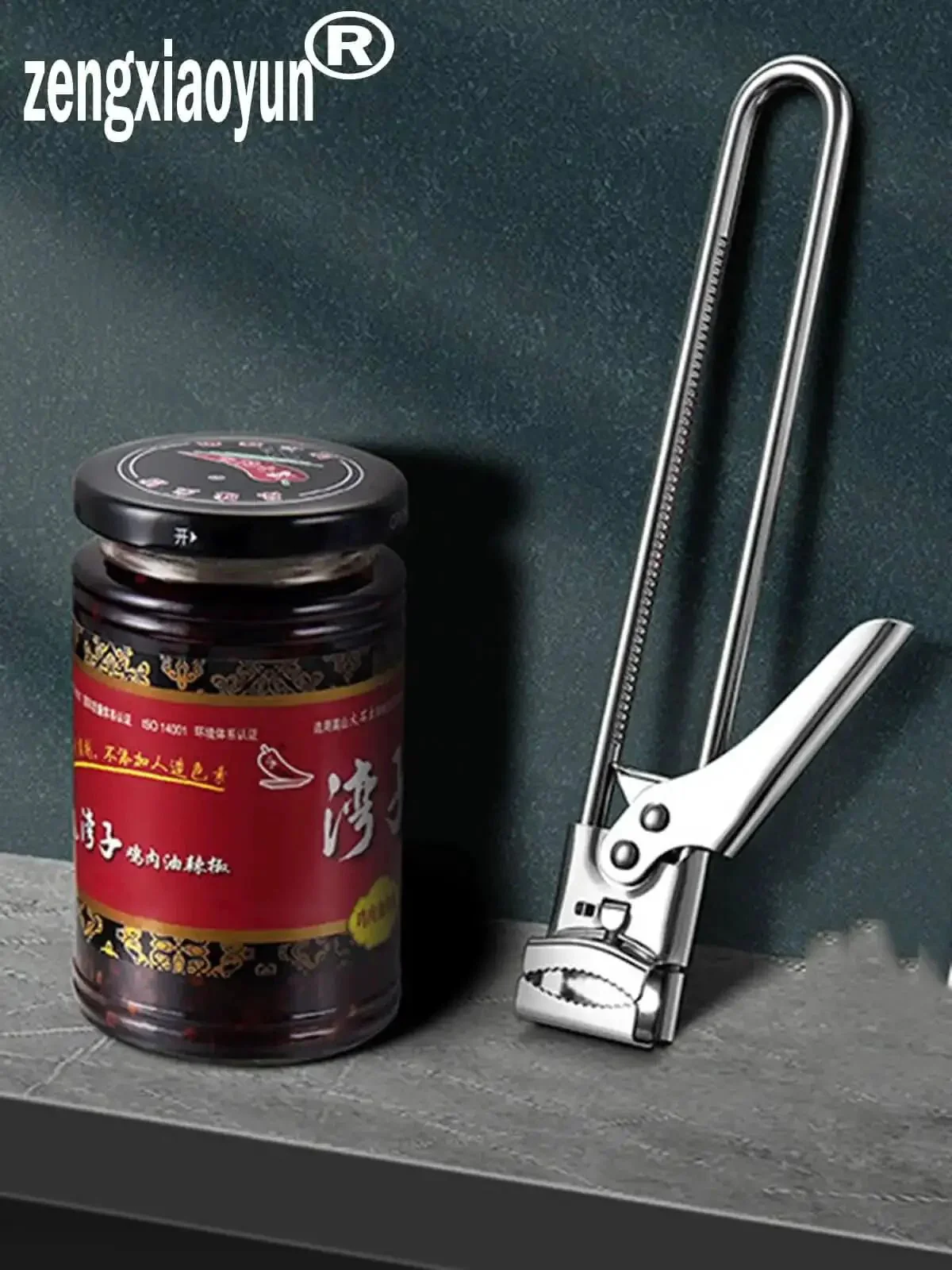 All In One Adjustable Jar And Can Opener No Fuss Stainless Steel Manual Kitchen Gadget With Jar Lid Gripper Multi Function Opener For Cans Bottles And Lids Durable Rustproof Design - Image 7