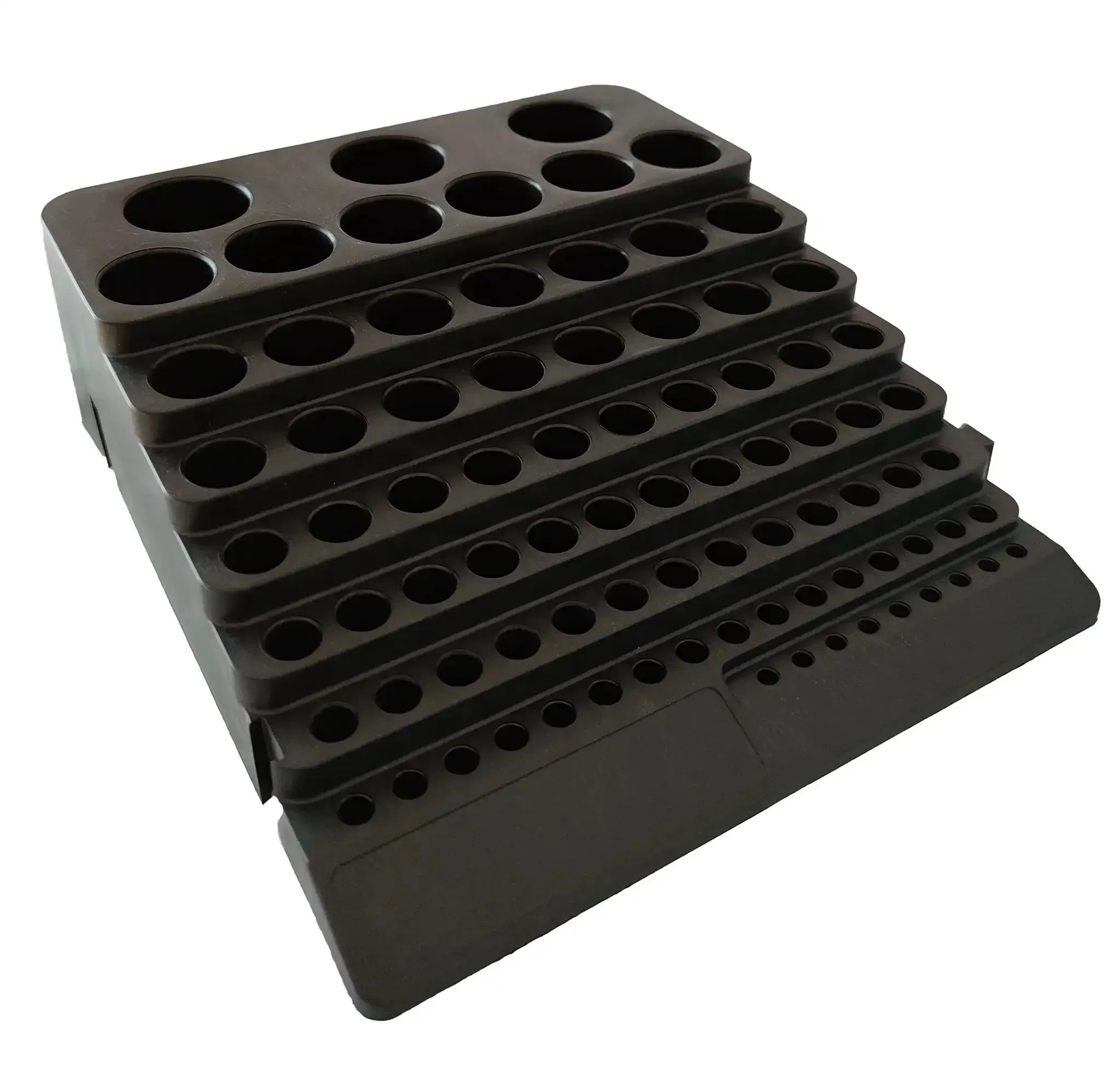 All In One CNC Tool Storage Case For Milling Cutters Reamers And Drill Bits Organizer With Screwdriver Bits And Tap Holder Durable PP Construction Keeps Tools Neat And Ready To Grab - Image 9