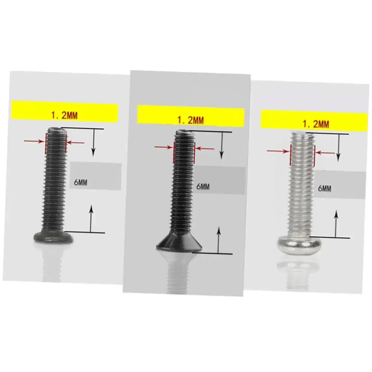 All In One Countersunk Screw Set Kit With Flat Head Screws 18 Sizes For Glasses Watches And DIY Projects In An Organized Case For Easy Access And Quick Fixes - Image 8
