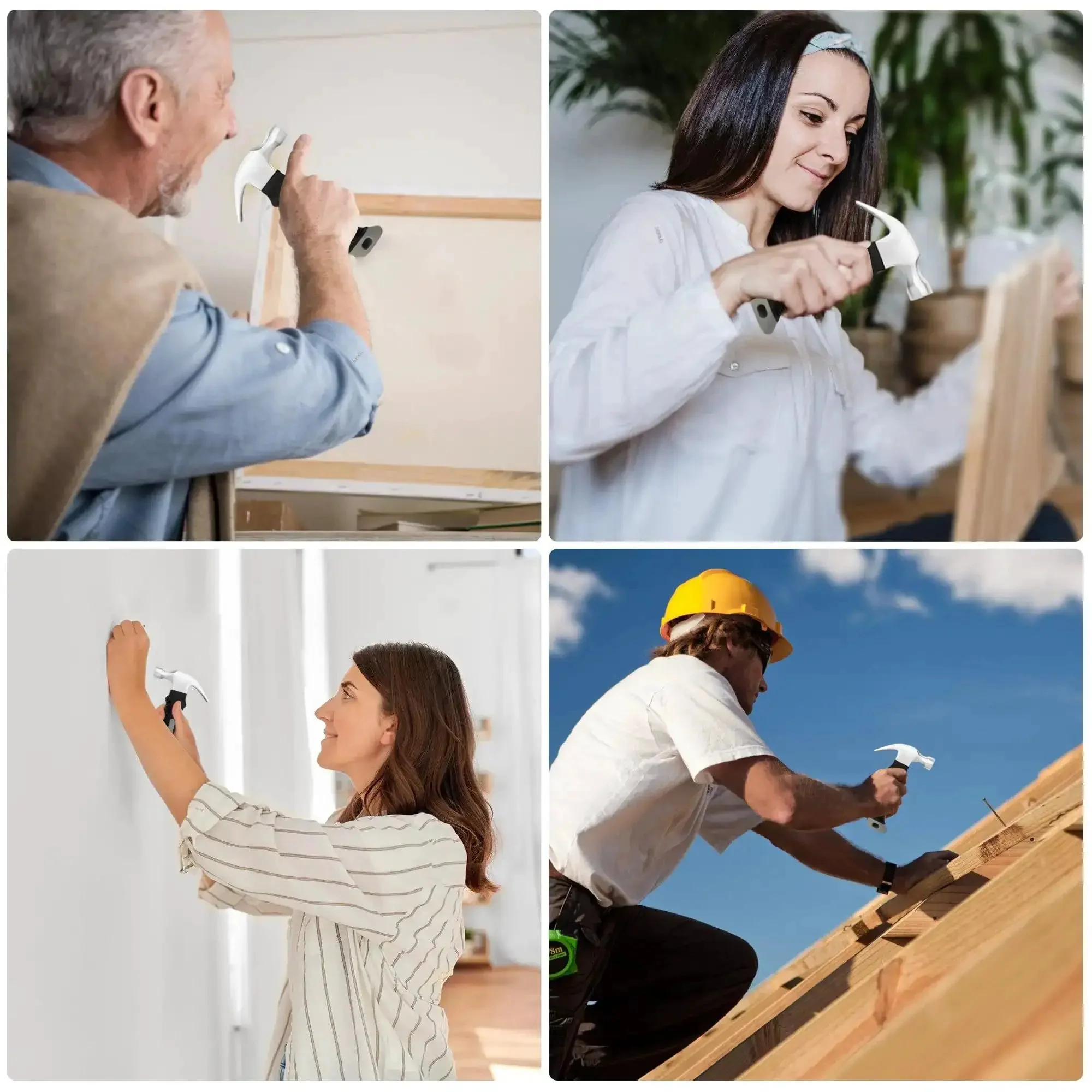 All In One DIY Baseboard Nail Kit With 200 Double Head Skirting Nails, Mini Claw Hammer And Four Tools For Invisible, Seamless Solid Wood Trim Install - Image 3