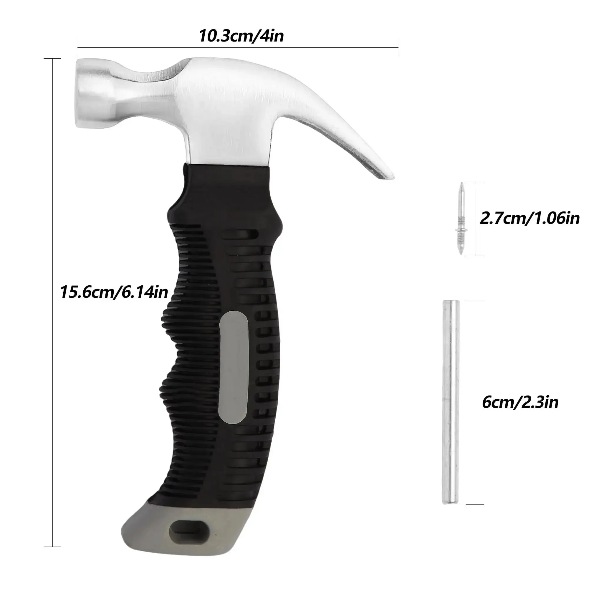 All In One DIY Baseboard Nail Kit With 200 Double Head Skirting Nails, Mini Claw Hammer And Four Tools For Invisible, Seamless Solid Wood Trim Install - Image 6